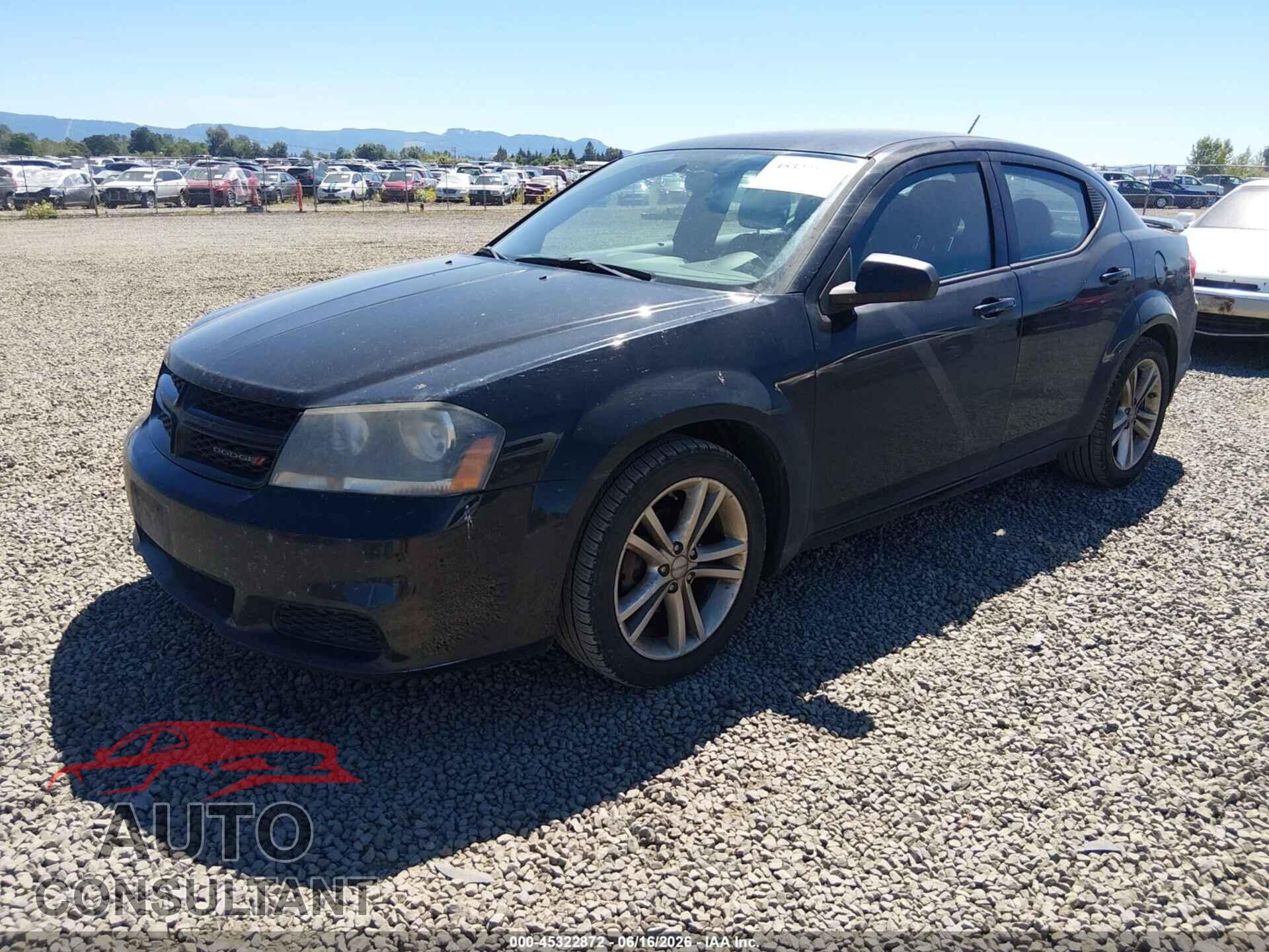 DODGE AVENGER 2014 - 1C3CDZAG2EN148103