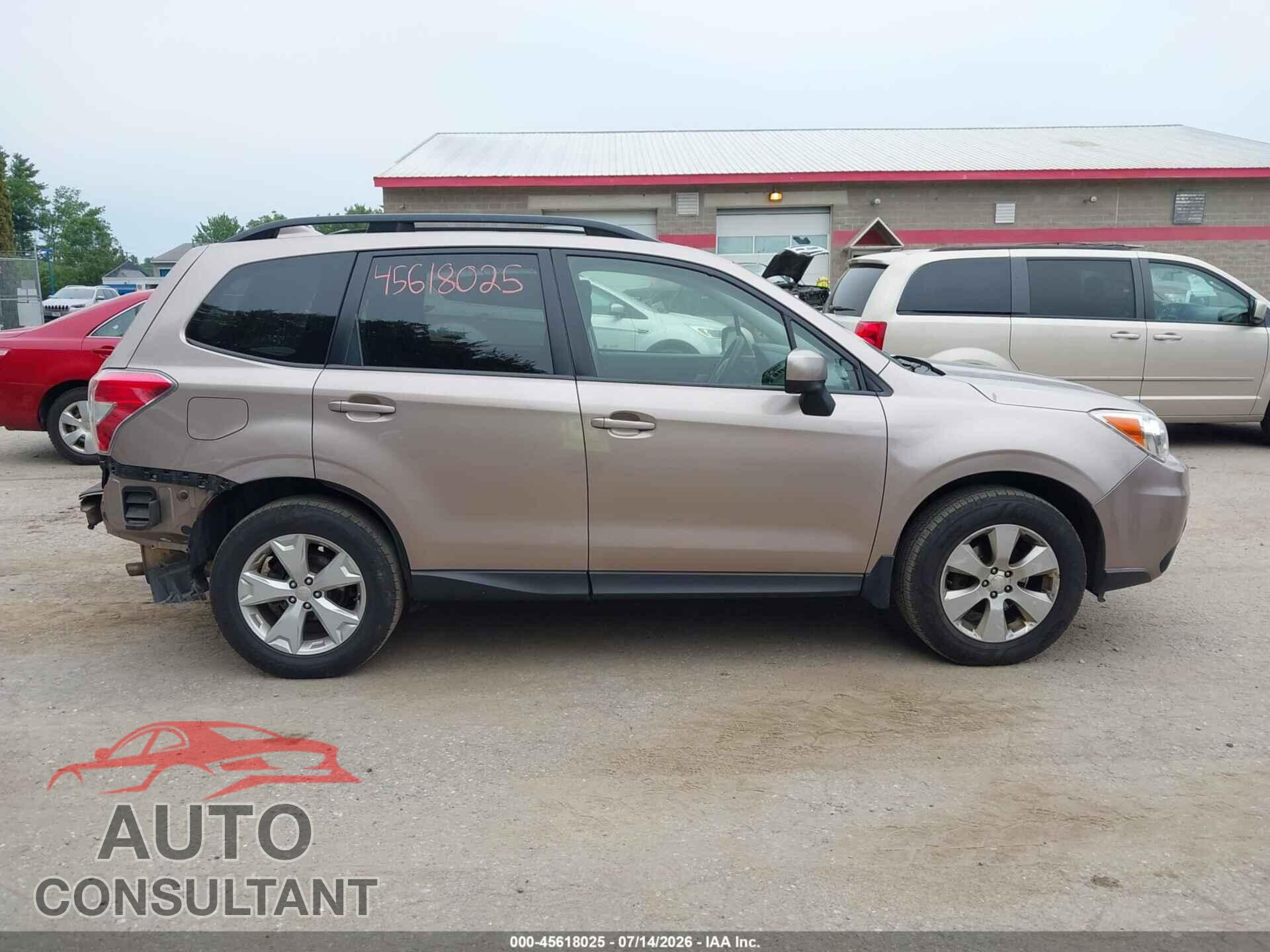 SUBARU FORESTER 2016 - JF2SJADC2GH534856