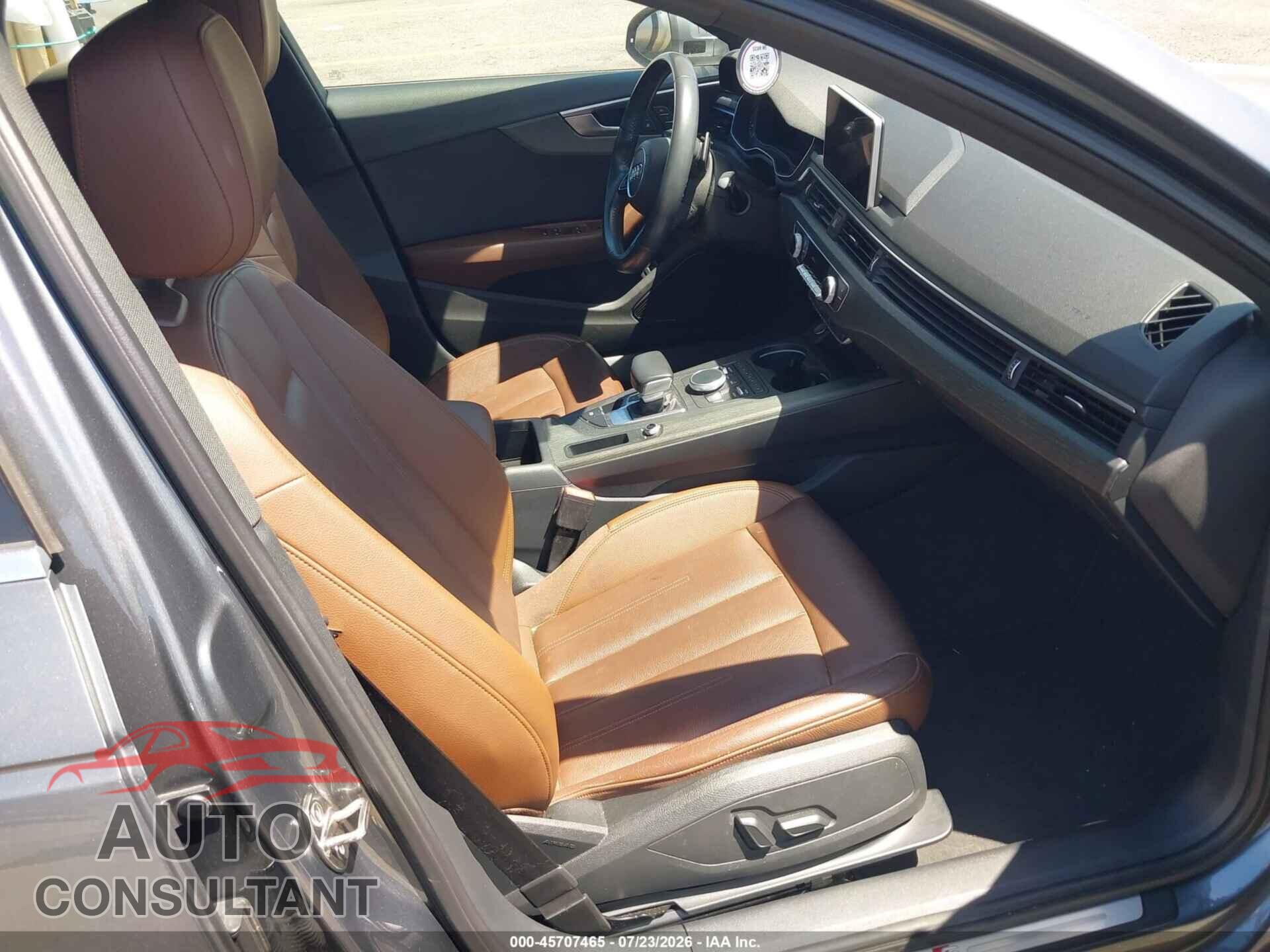 AUDI A4 2018 - WAULMAF49JA215211