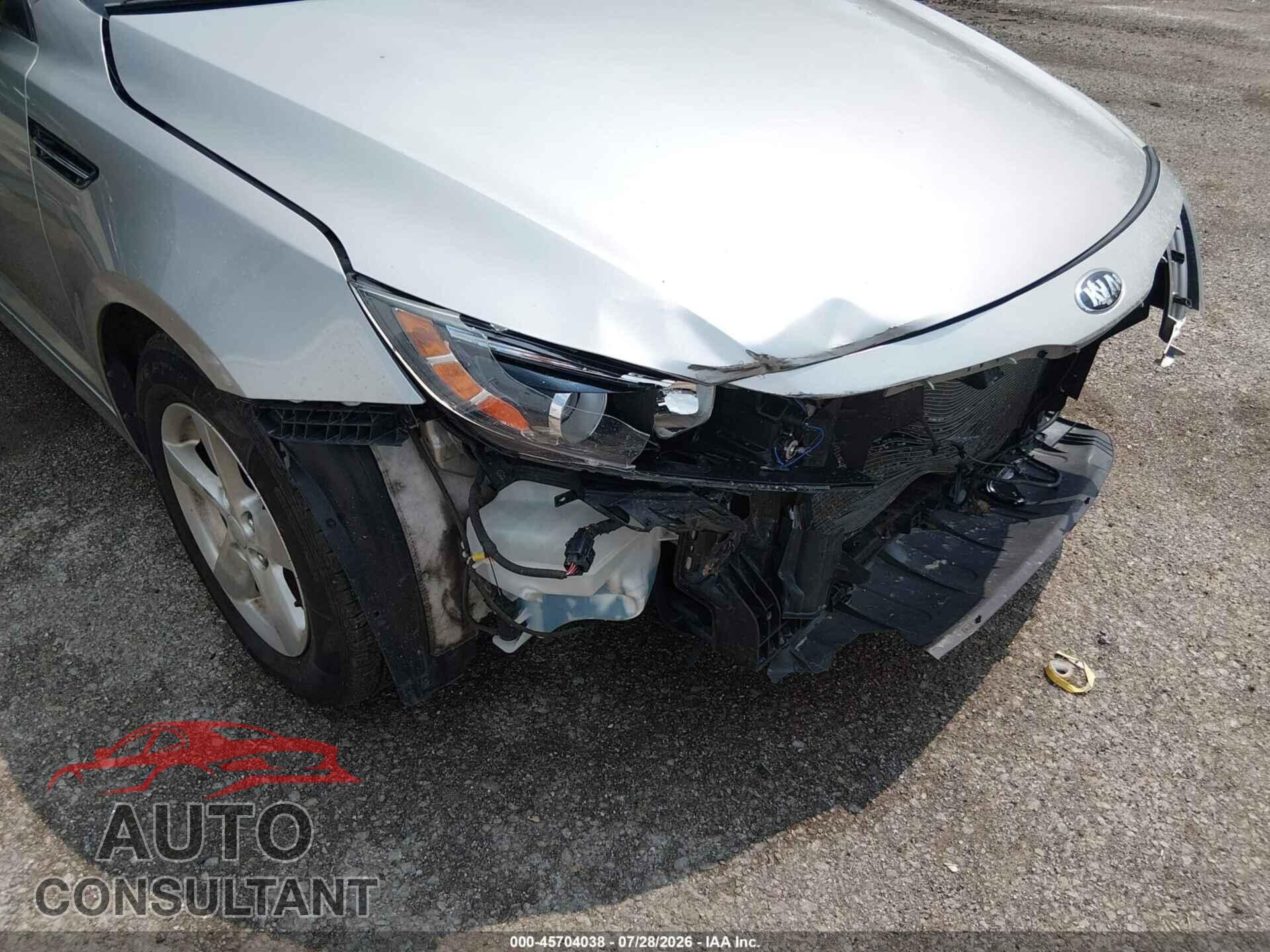 KIA OPTIMA 2015 - KNAGM4A73F5546161