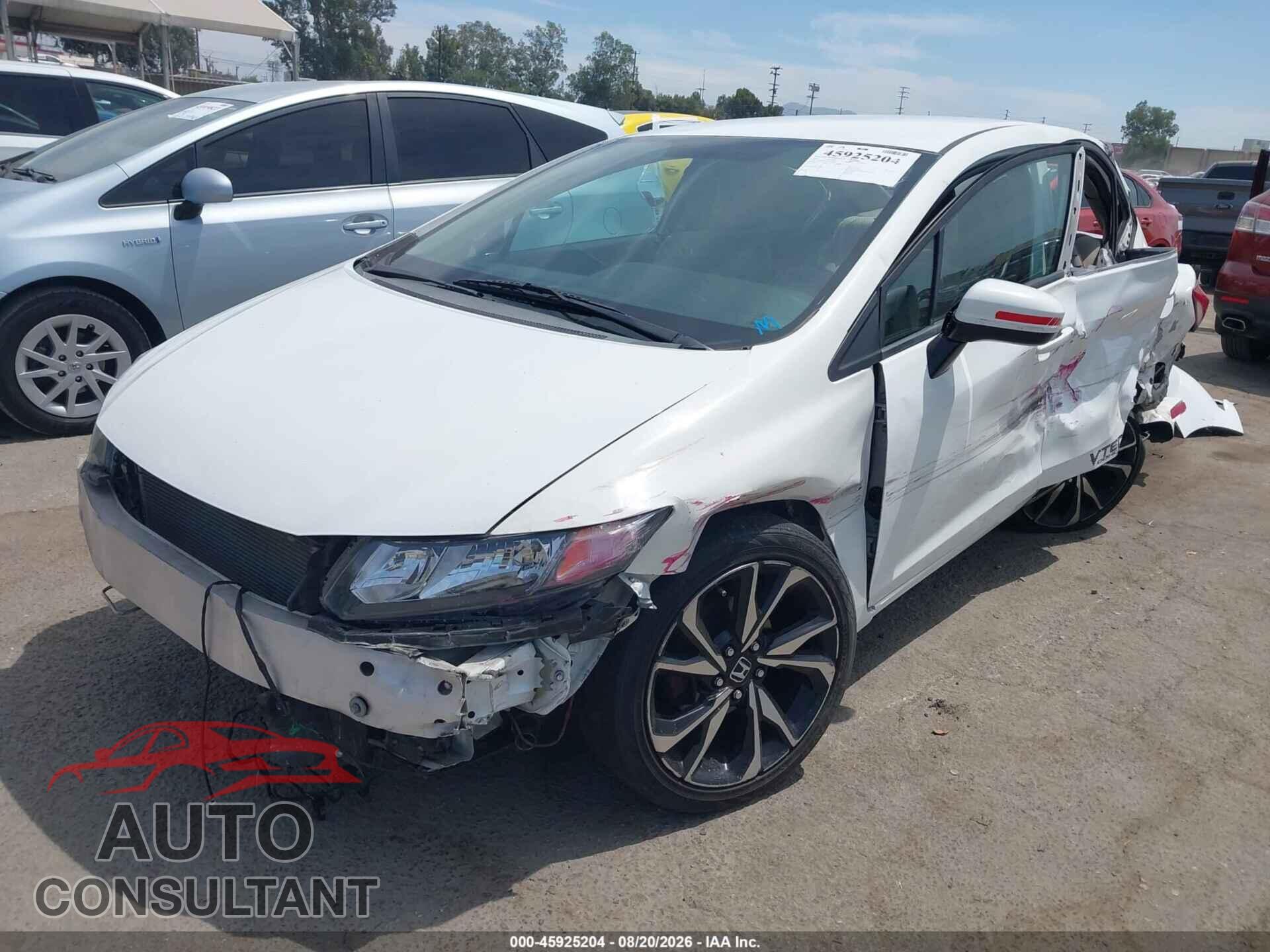 HONDA CIVIC 2014 - 19XFB2F53EE244887