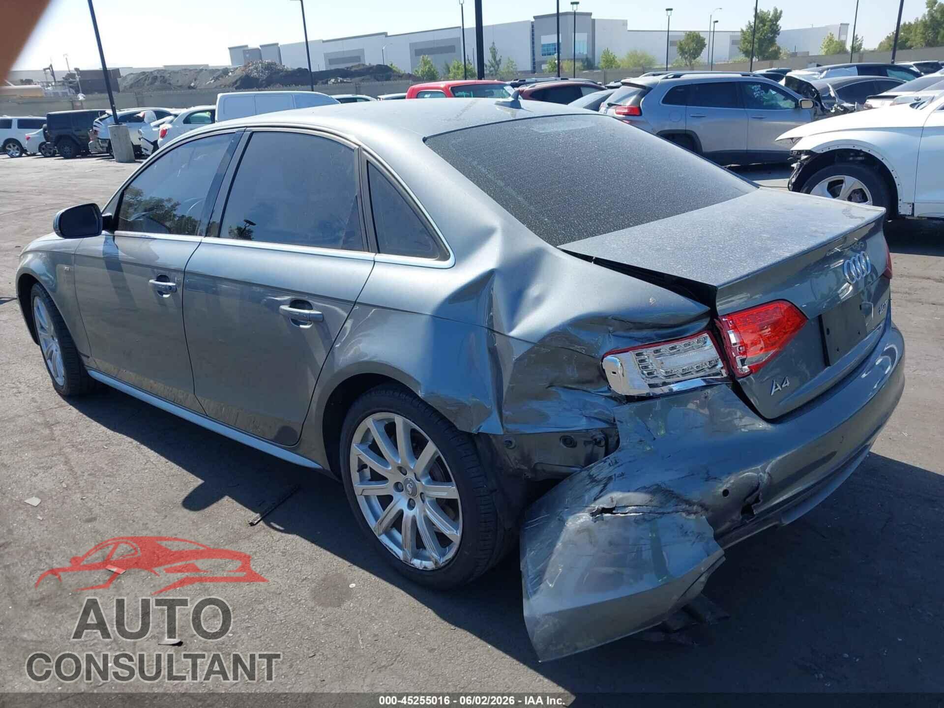 AUDI A4 2012 - WAUEFAFL2CA120180