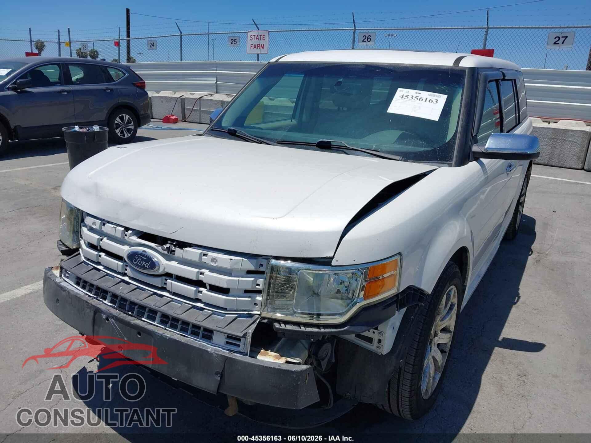 FORD FLEX 2010 - 2FMGK5DC6ABD03533