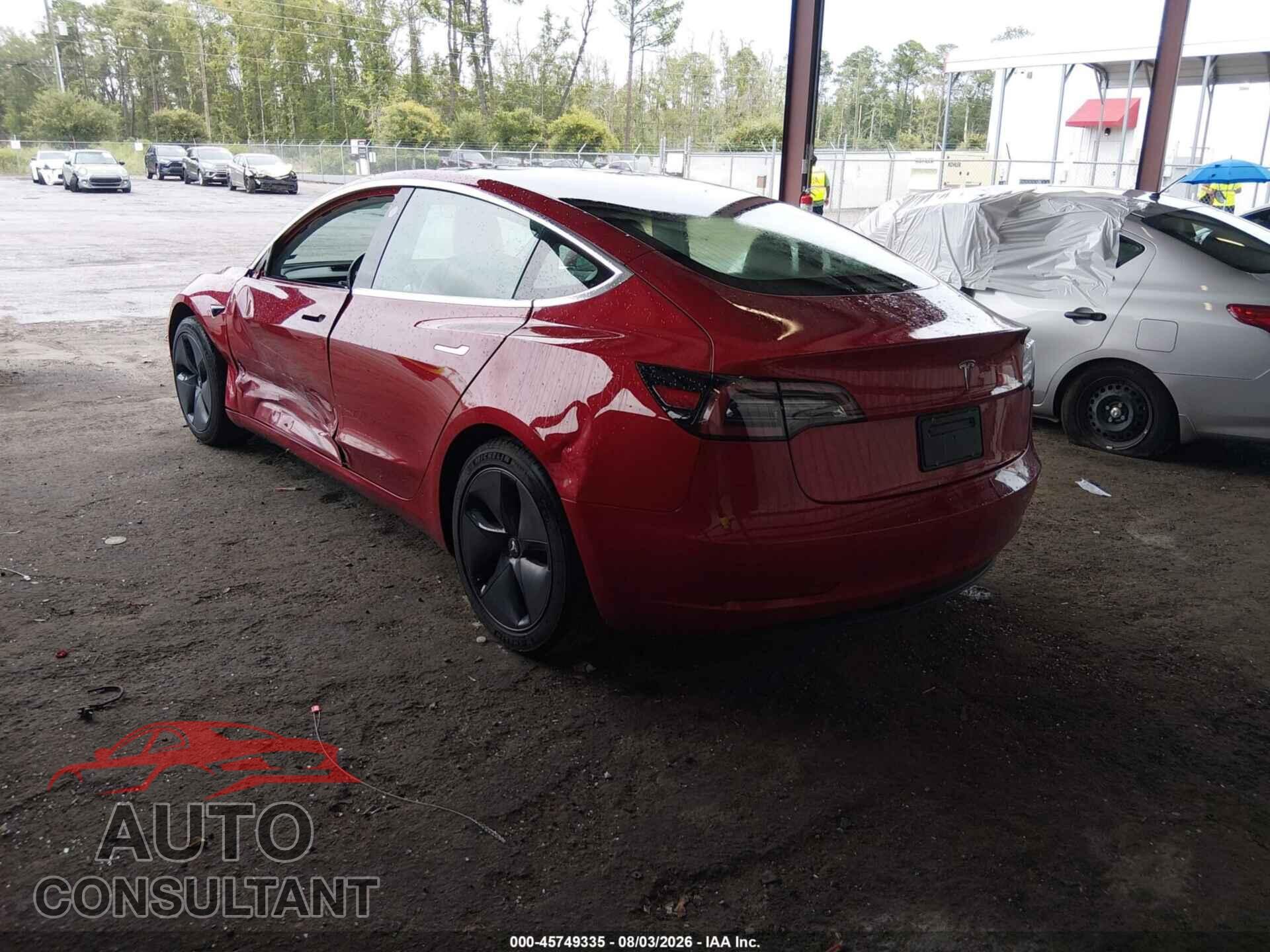 TESLA MODEL 3 2019 - 5YJ3E1EA0KF402806