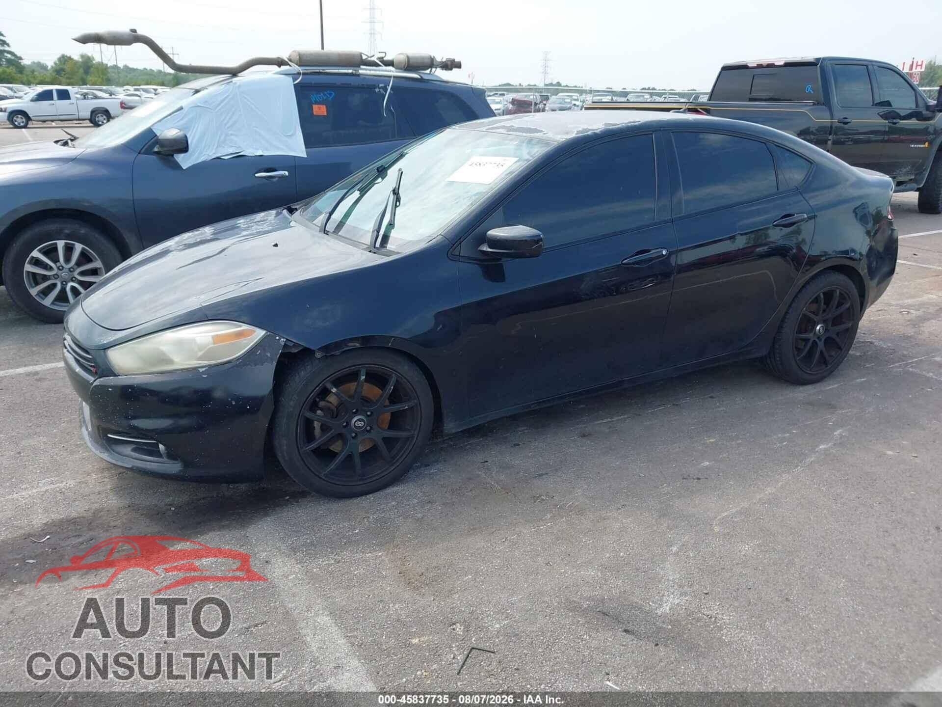 DODGE DART 2013 - 1C3CDFBA4DD312058