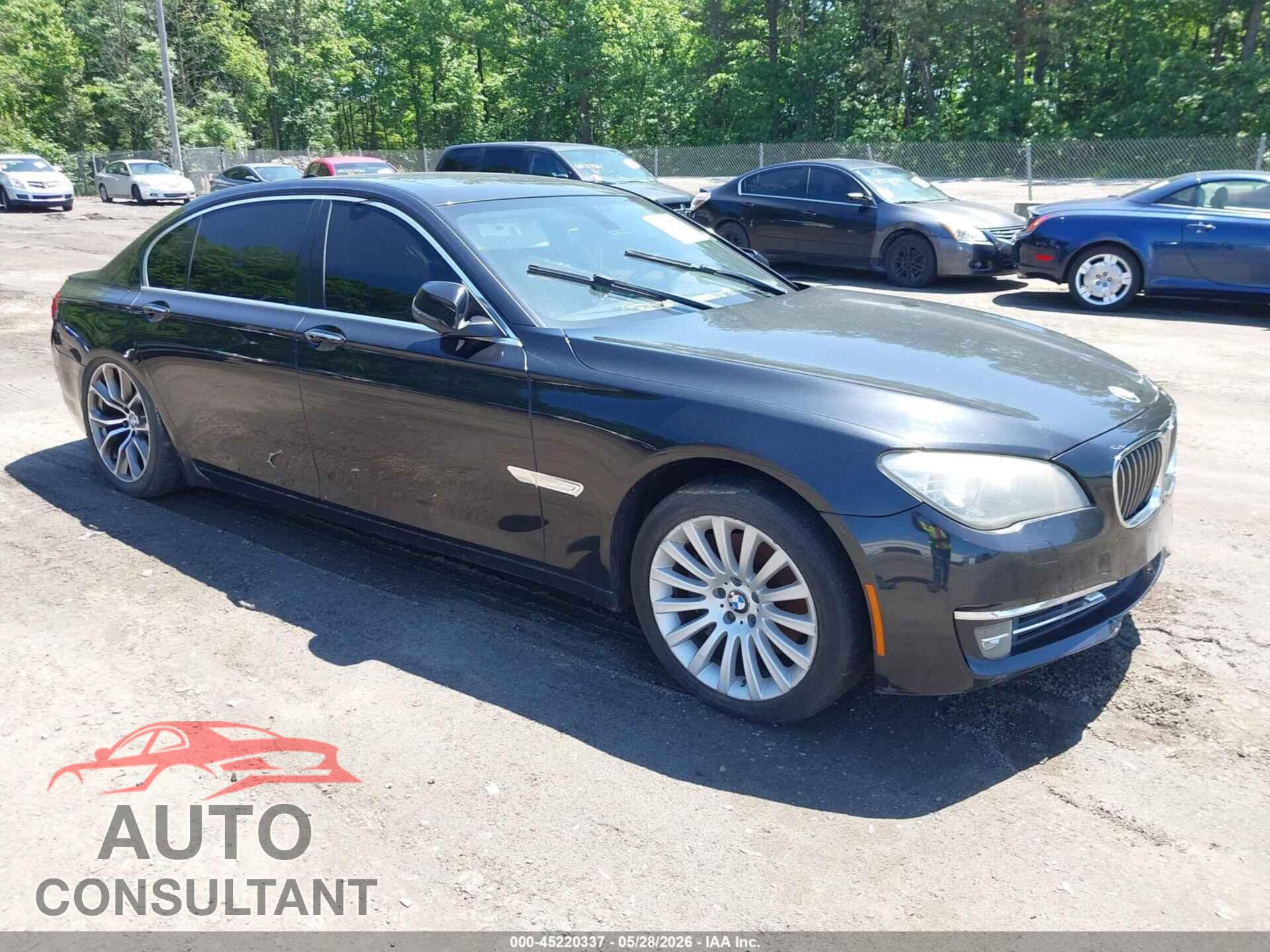 BMW 740LI 2013 - WBAYF4C51DDE23863