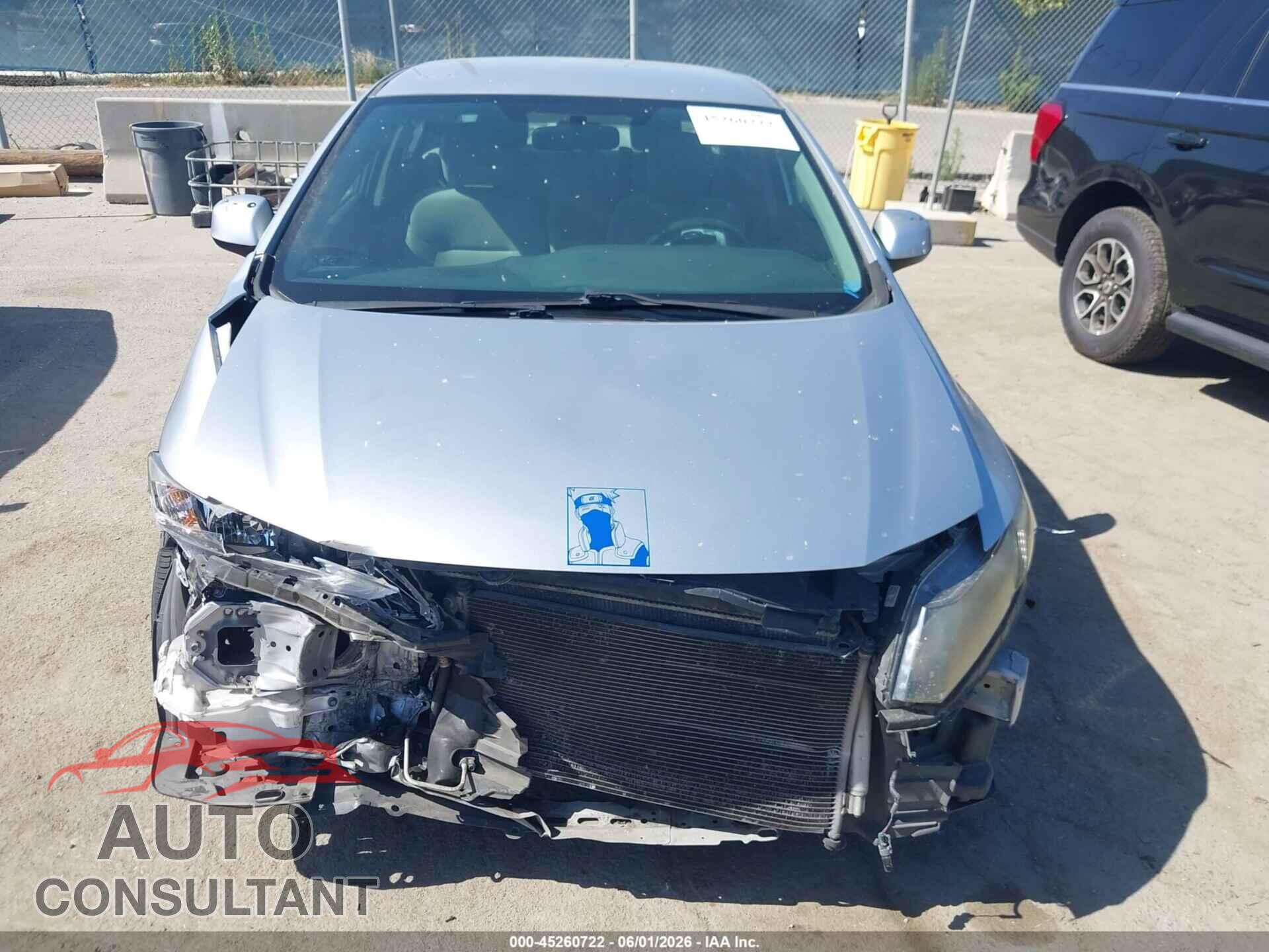 HONDA CIVIC 2013 - 19XFB2F50DE229813