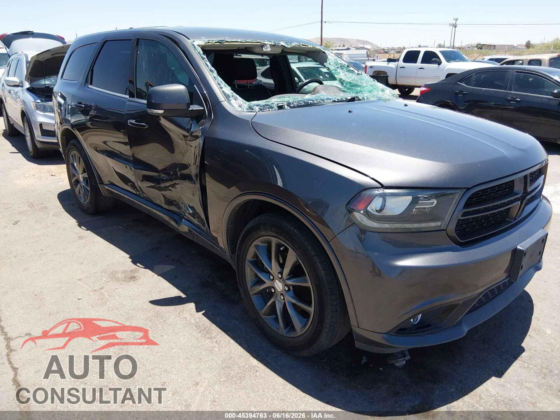 DODGE DURANGO 2017 - 1C4RDJDG7HC870492