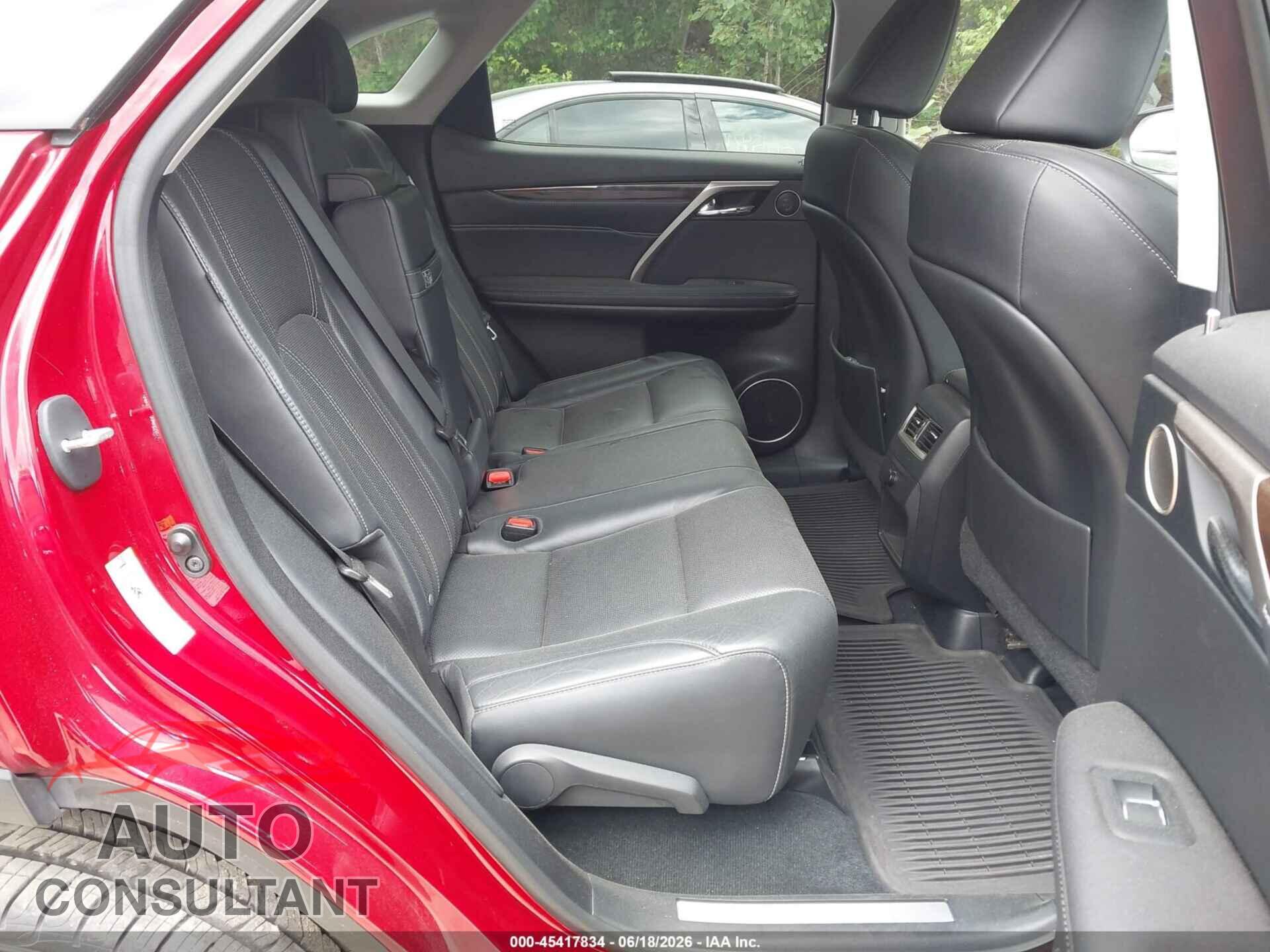 LEXUS RX 450H 2017 - 2T2BGMCA3HC008817