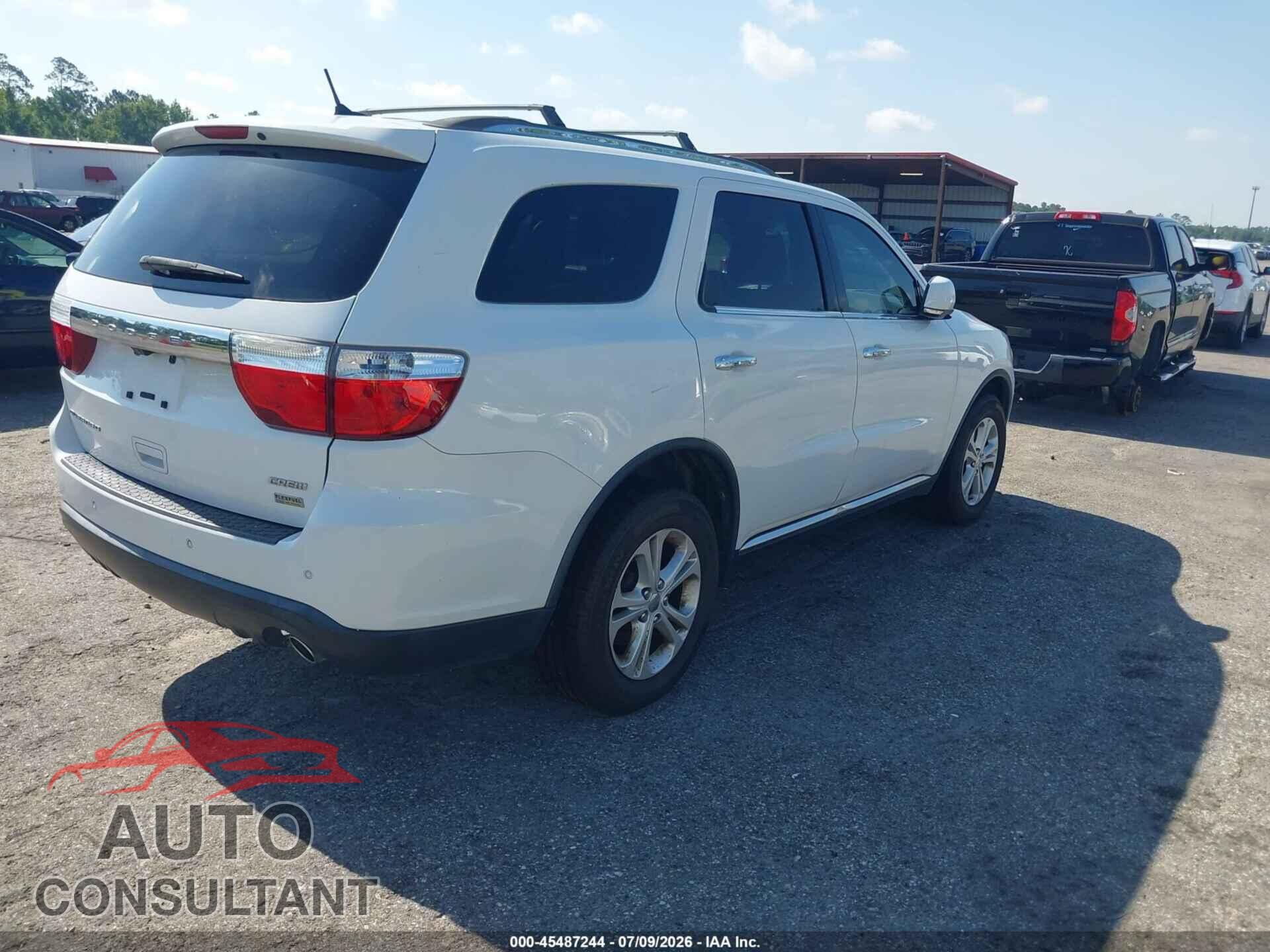 DODGE DURANGO 2013 - 1C4RDHDGXDC700016