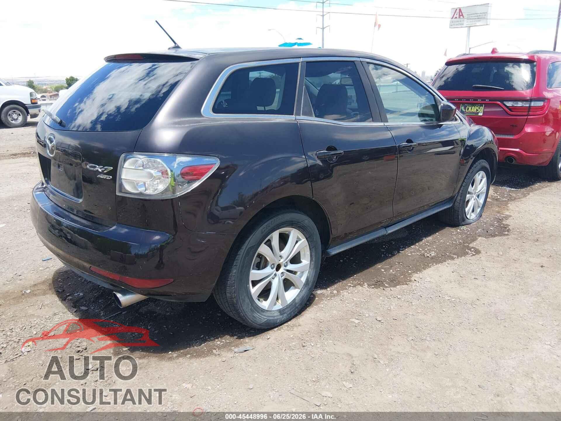 MAZDA CX-7 2010 - JM3ER4W37A0314564