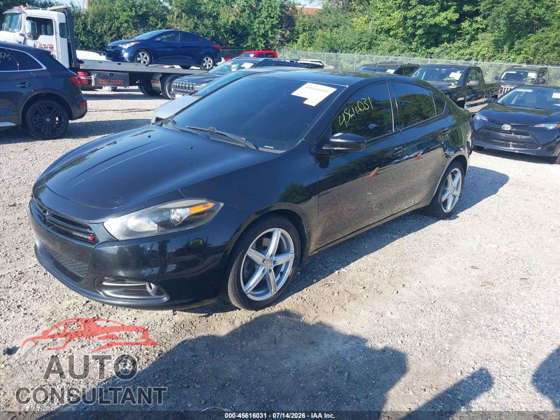 DODGE DART 2015 - 1C3CDFBB6FD331450