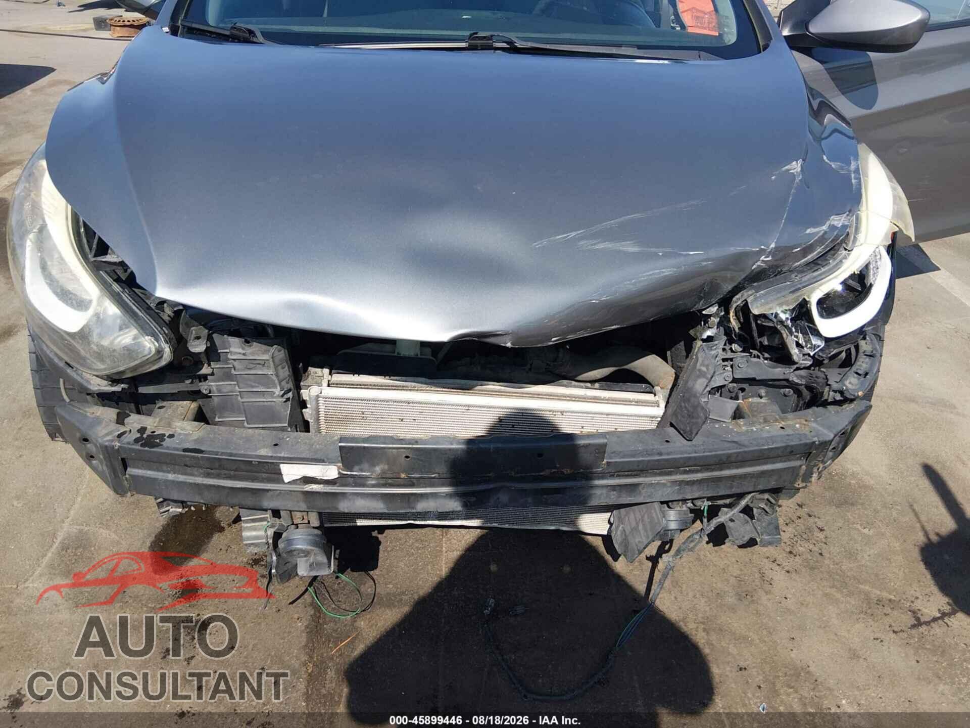HYUNDAI ELANTRA 2014 - 5NPDH4AE0EH457249