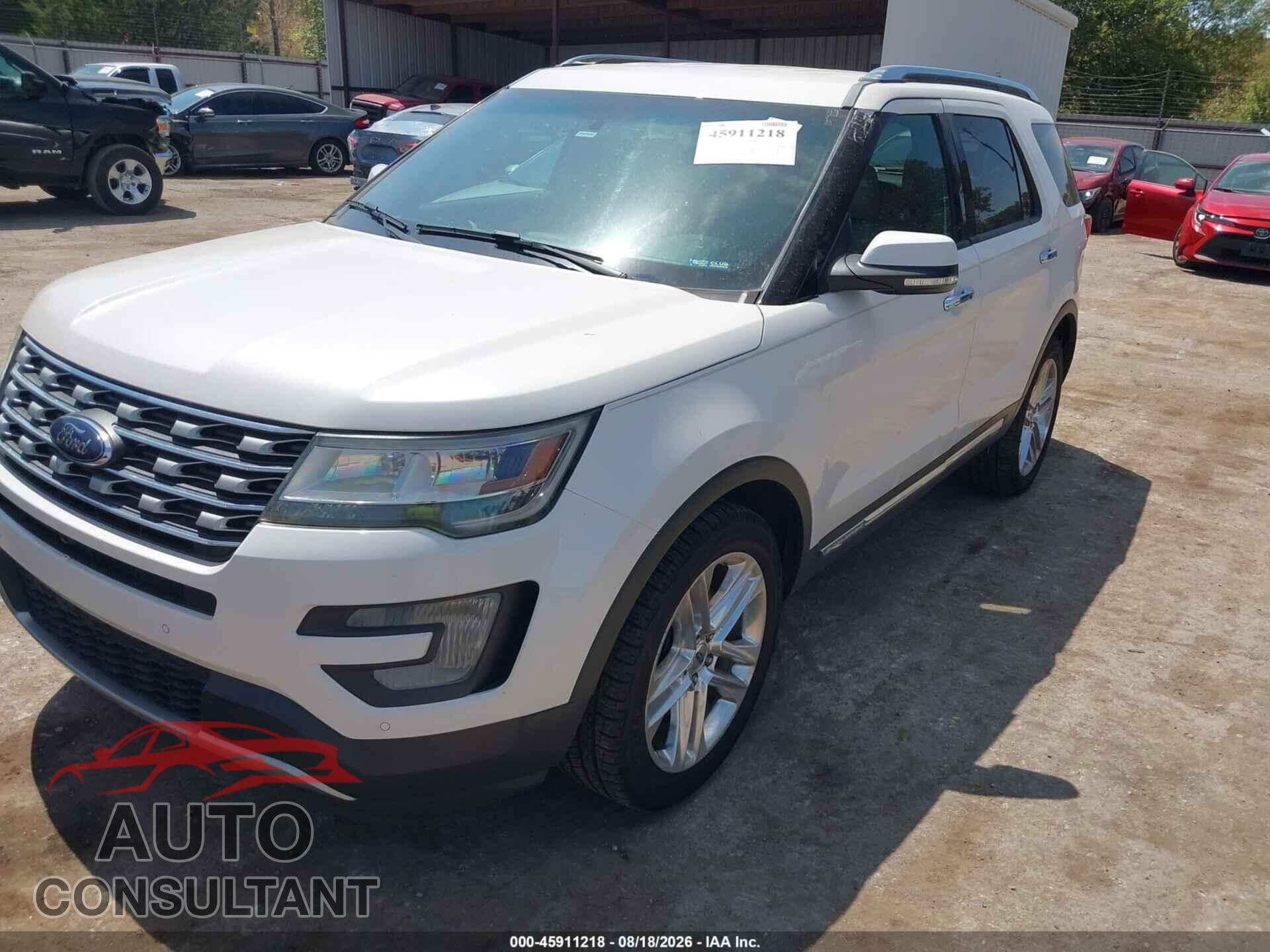 FORD EXPLORER 2016 - 1FM5K8FHXGGD10147
