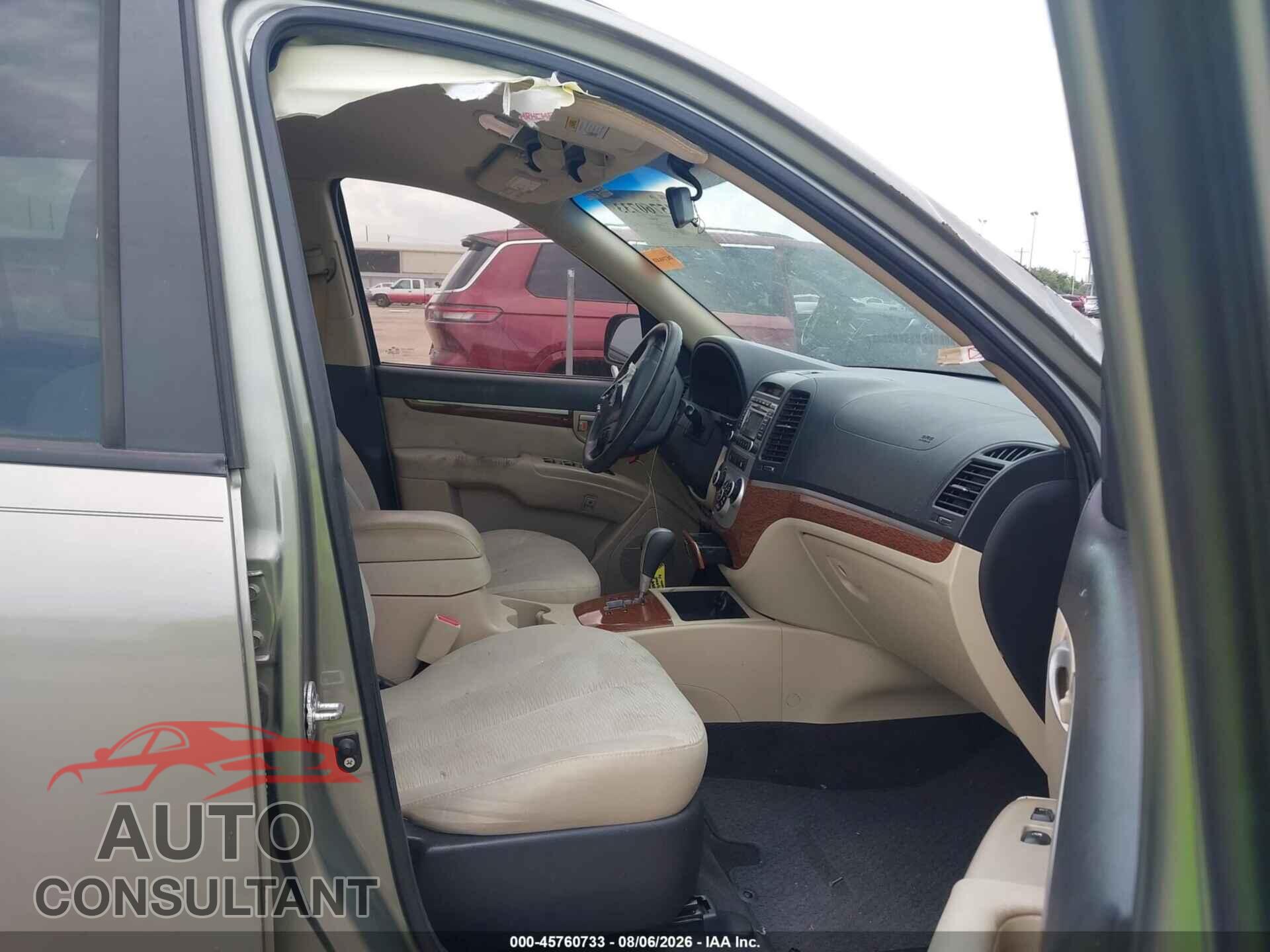 HYUNDAI SANTA FE 2009 - 5NMSG13D69H257248