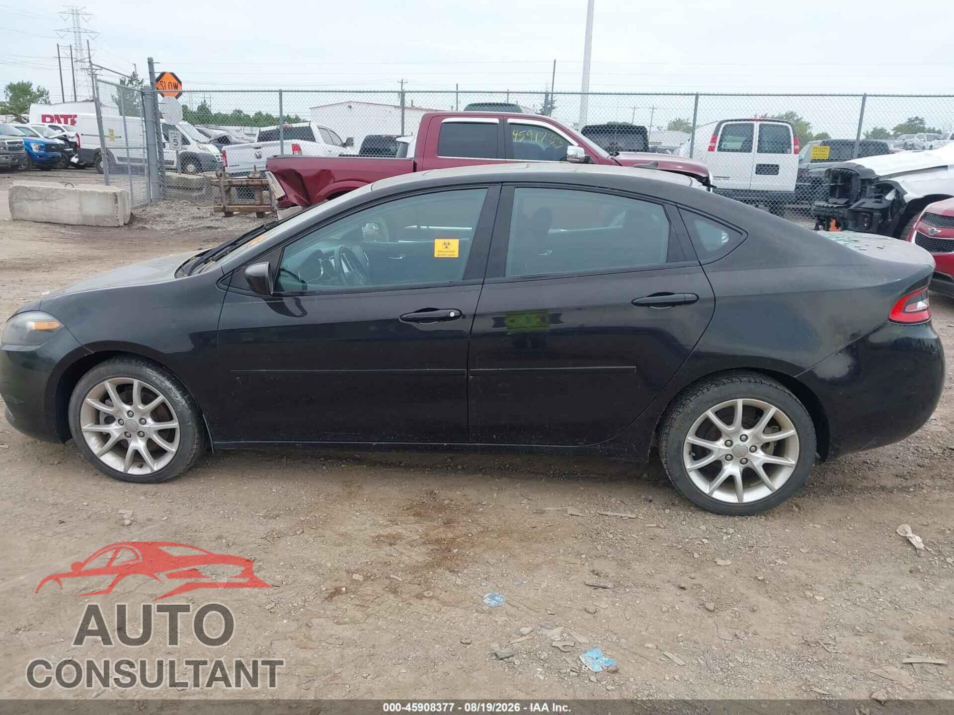 DODGE DART 2013 - 1C3CDFBA0DD338866