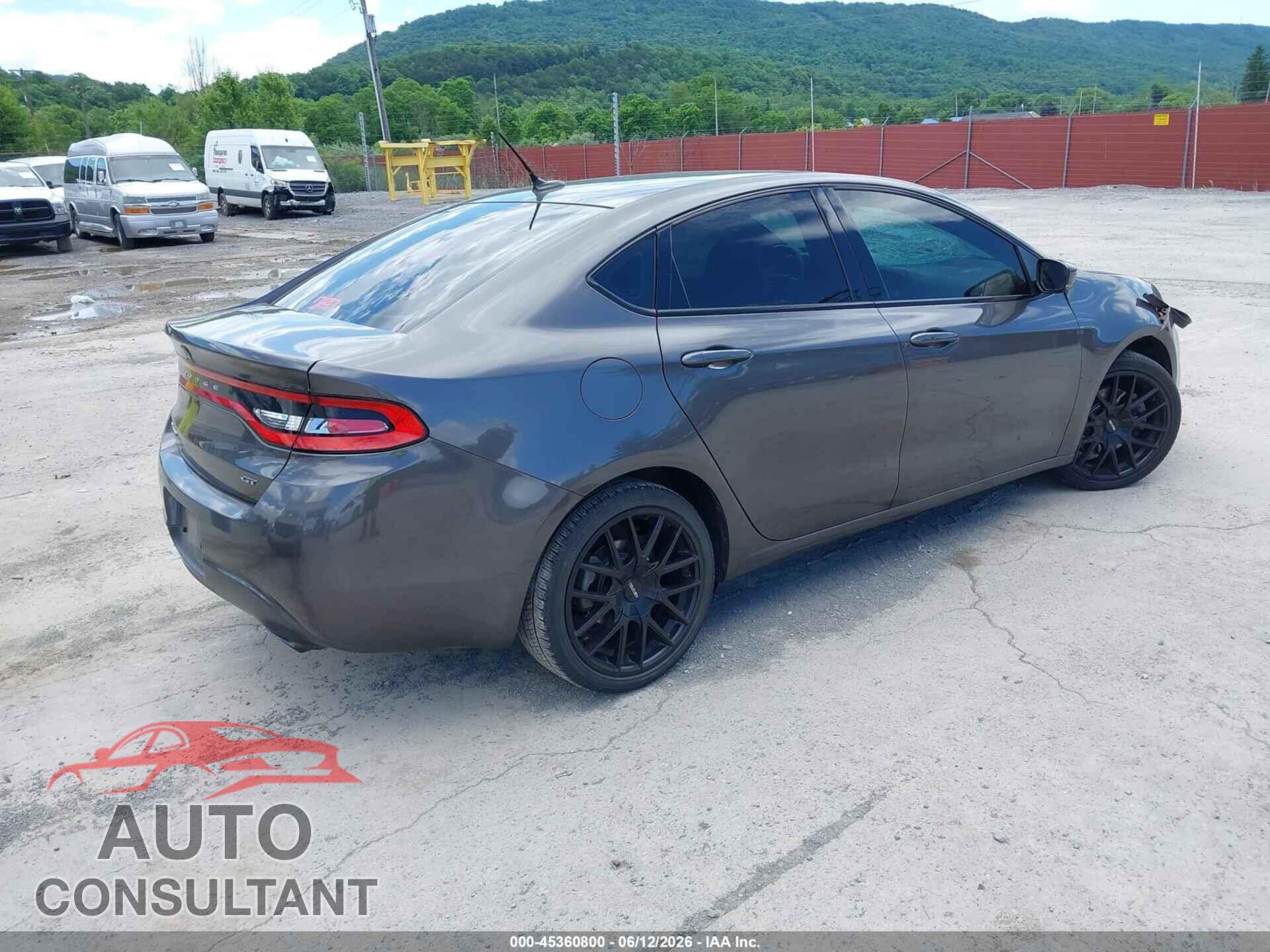 DODGE DART 2014 - 1C3CDFEB4ED919261