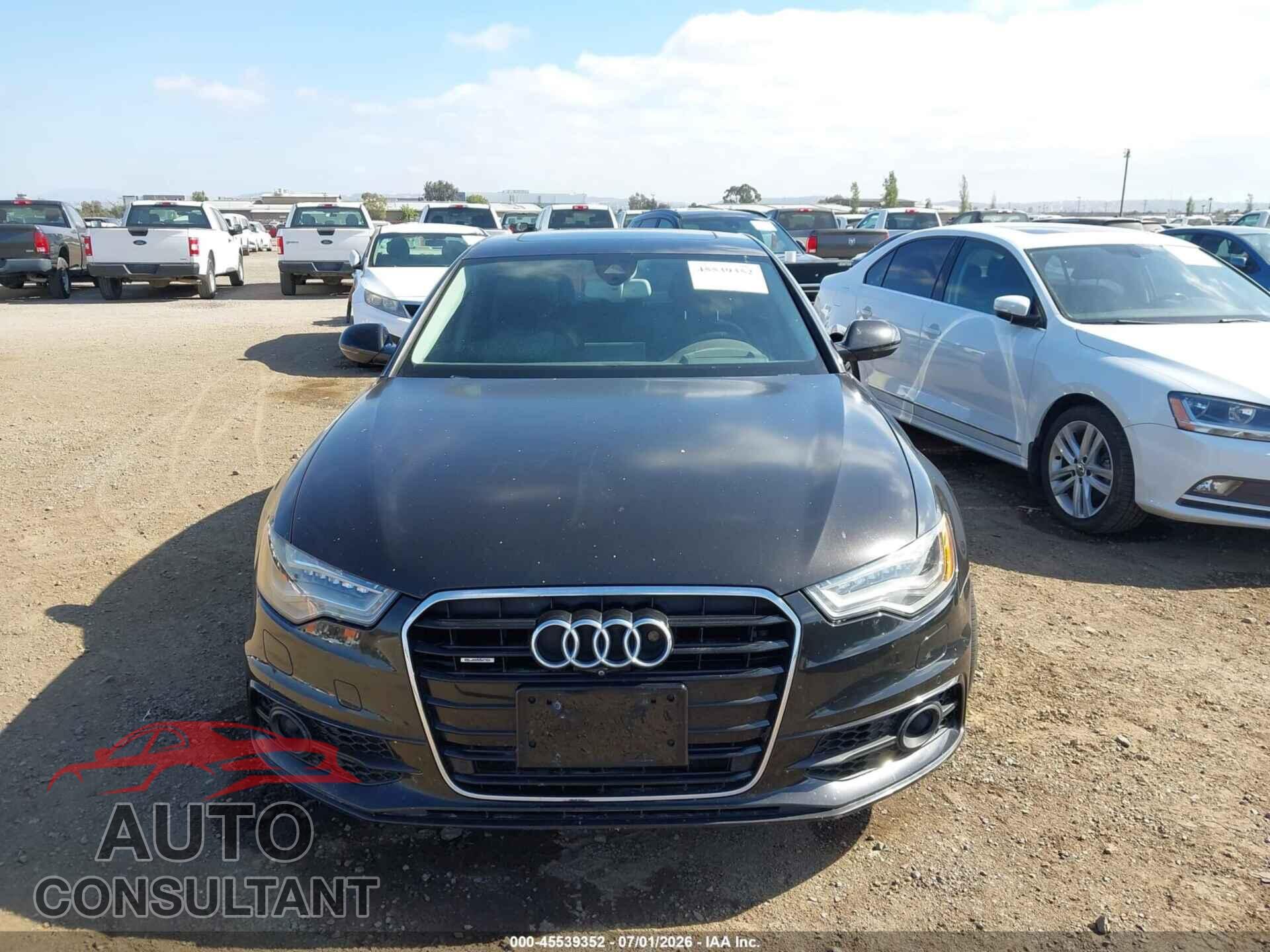 AUDI A6 2013 - WAUJGAFC2DN125191