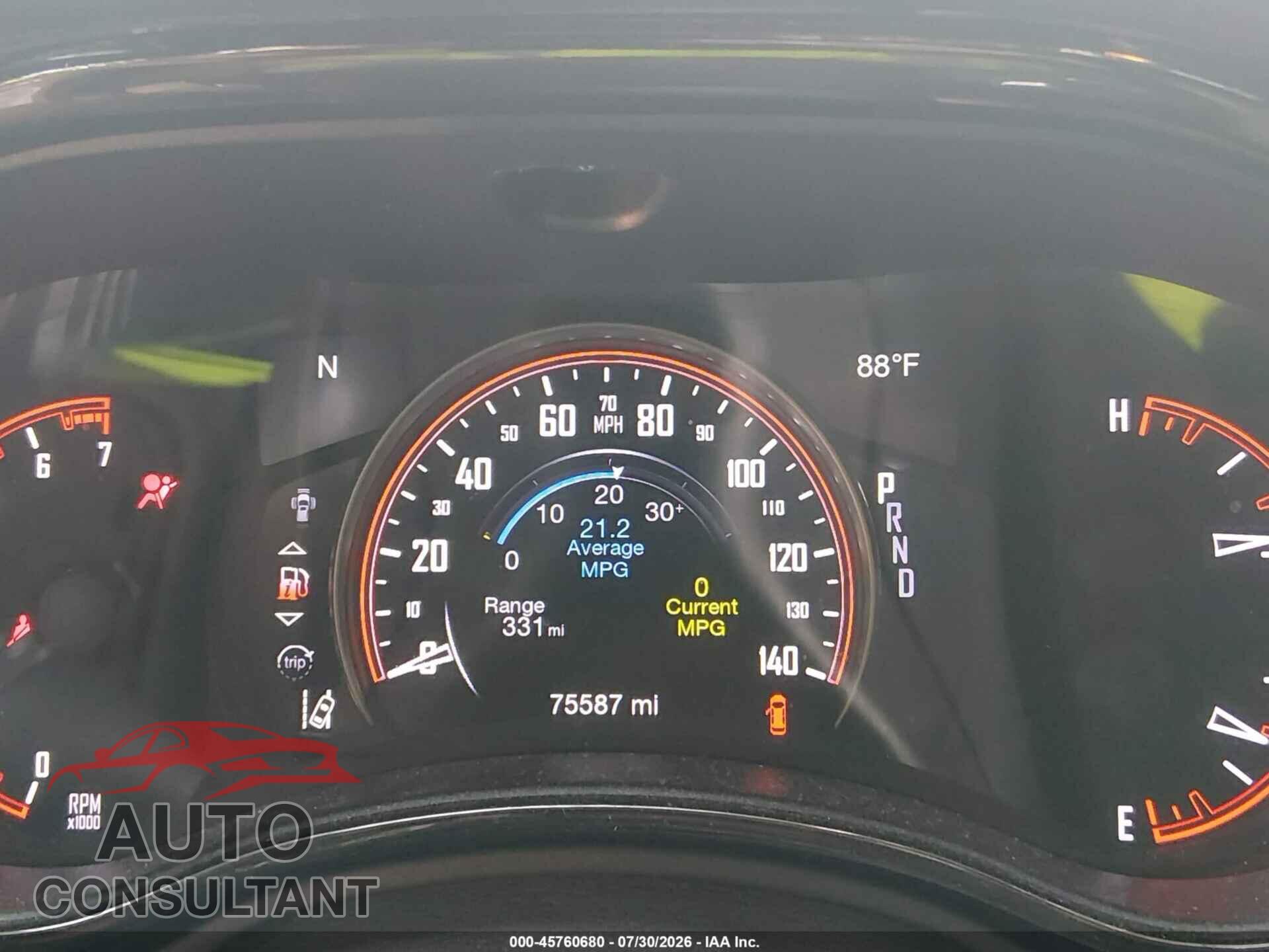DODGE DURANGO 2021 - 1C4RDJDG4MC576199