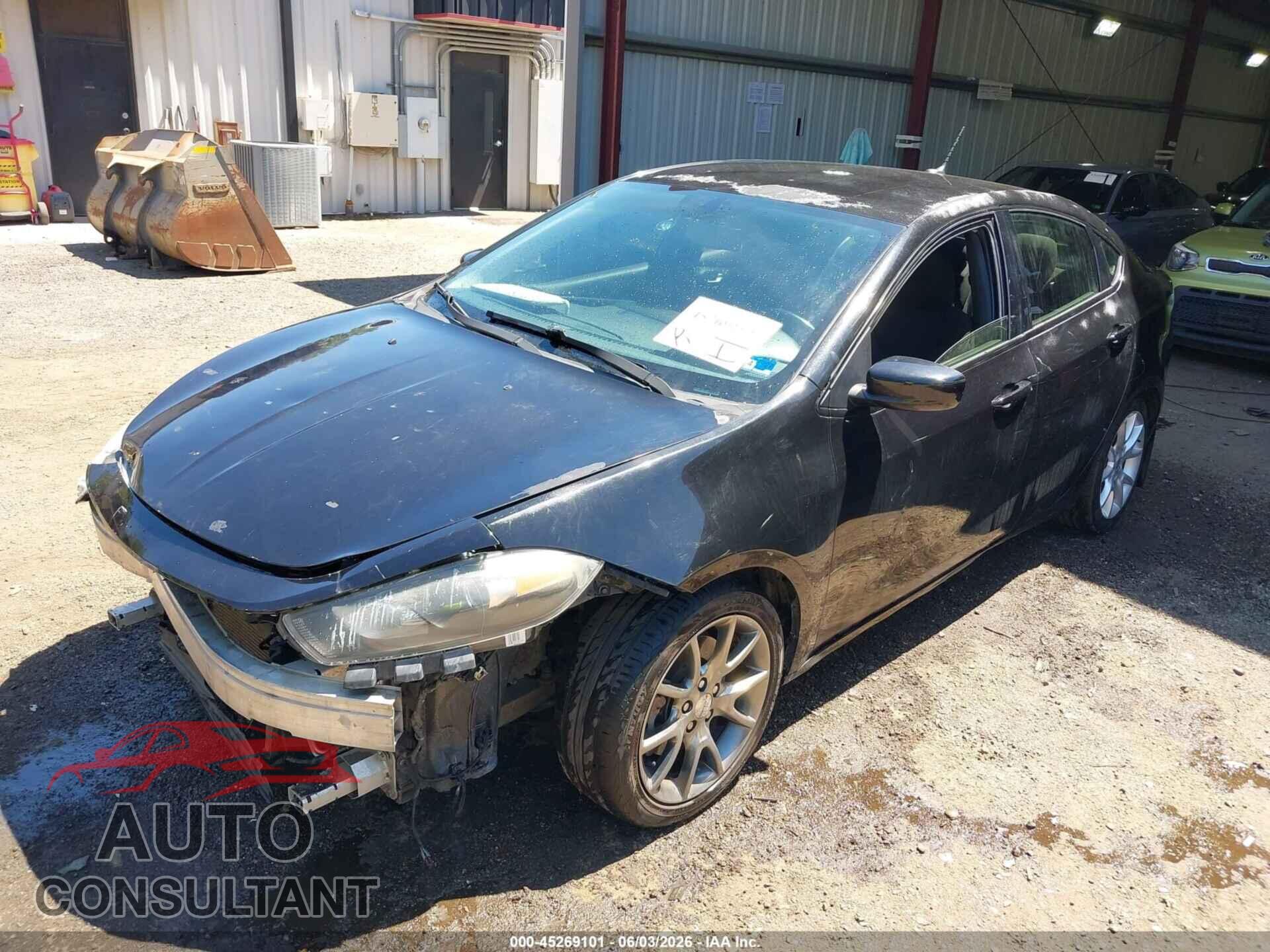 DODGE DART 2013 - 1C3CDFBA6DD289527