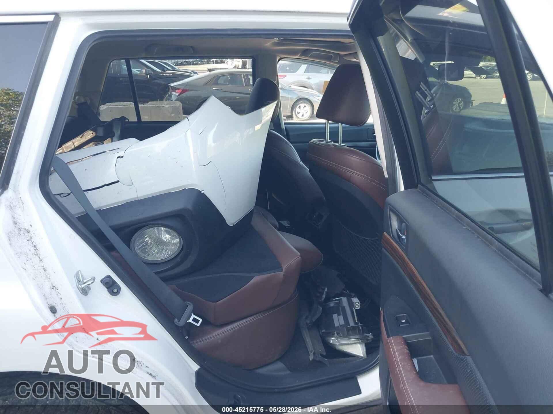 SUBARU OUTBACK 2014 - 4S4BRBPC9E3201729