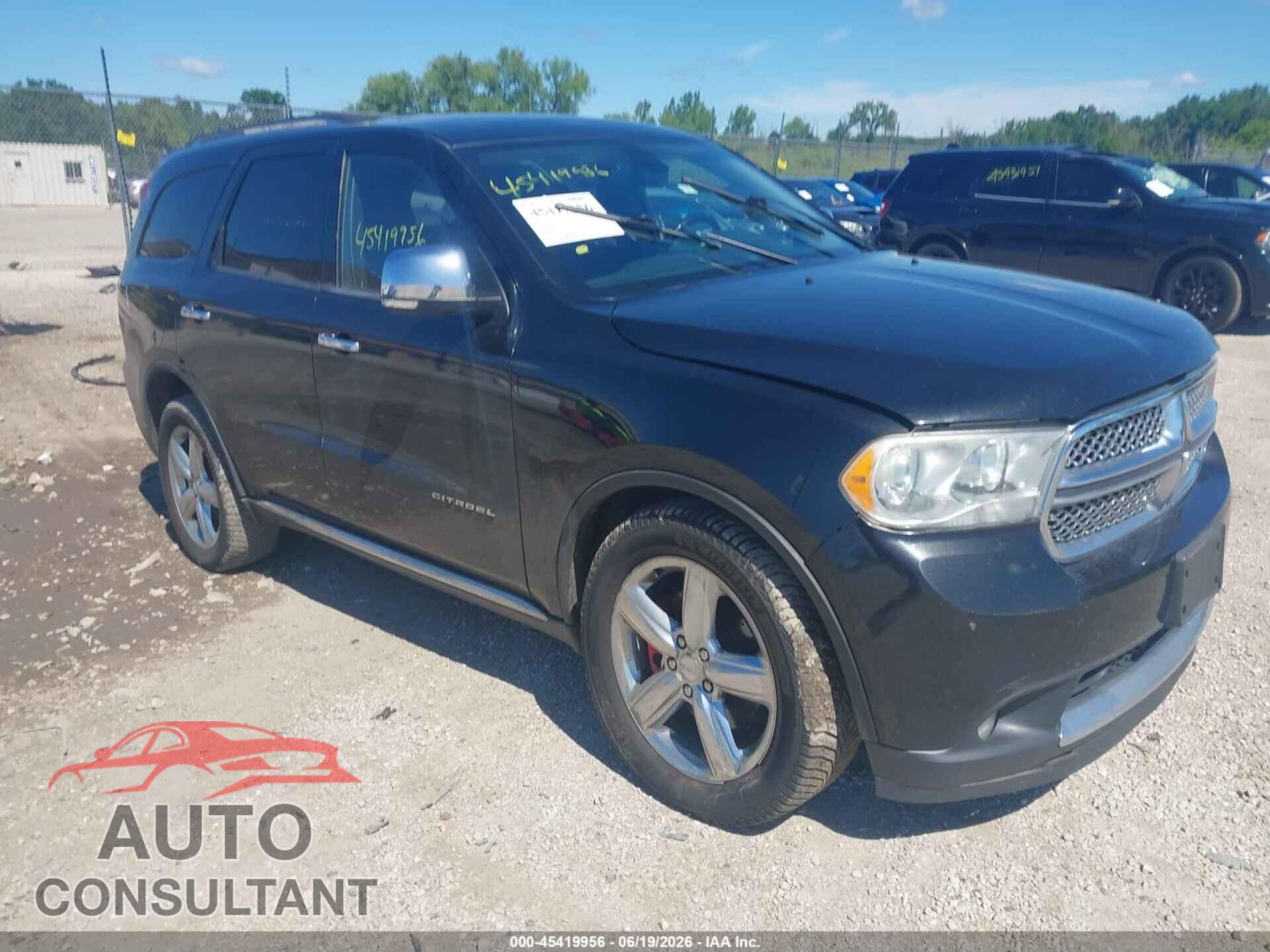 DODGE DURANGO 2011 - 1D4SE5GT7BC699221