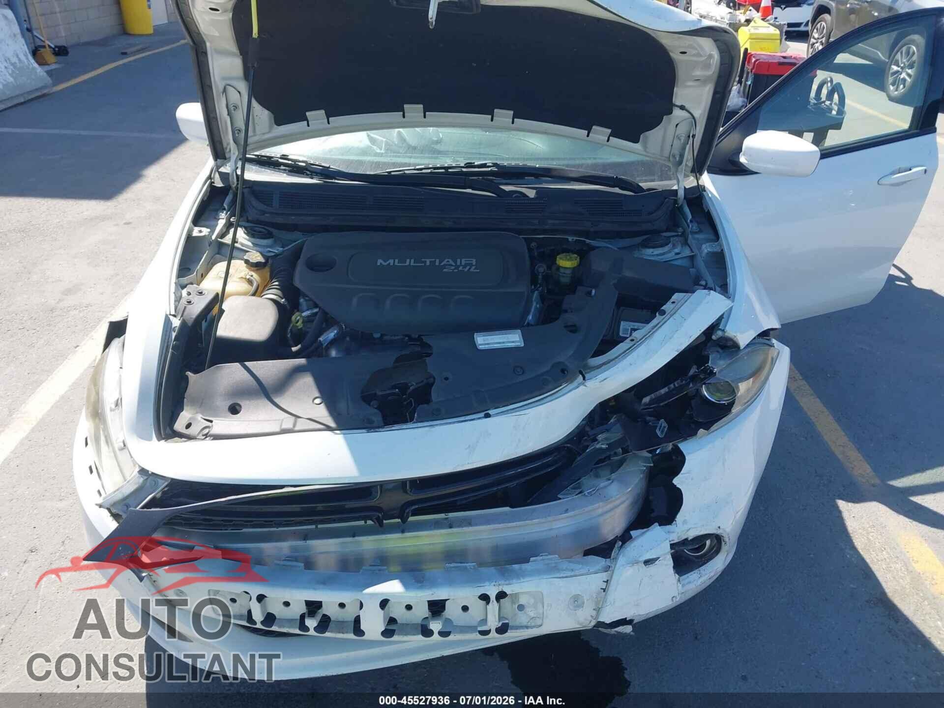 DODGE DART 2015 - 1C3CDFBB6FD165608