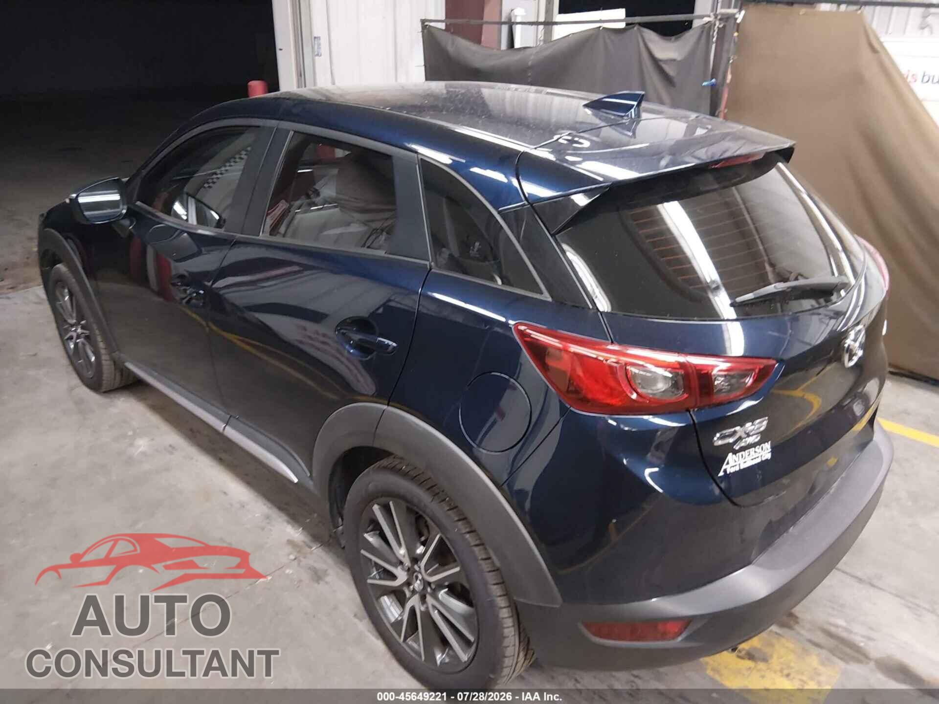 MAZDA CX-3 2016 - JM1DKBD78G0121268