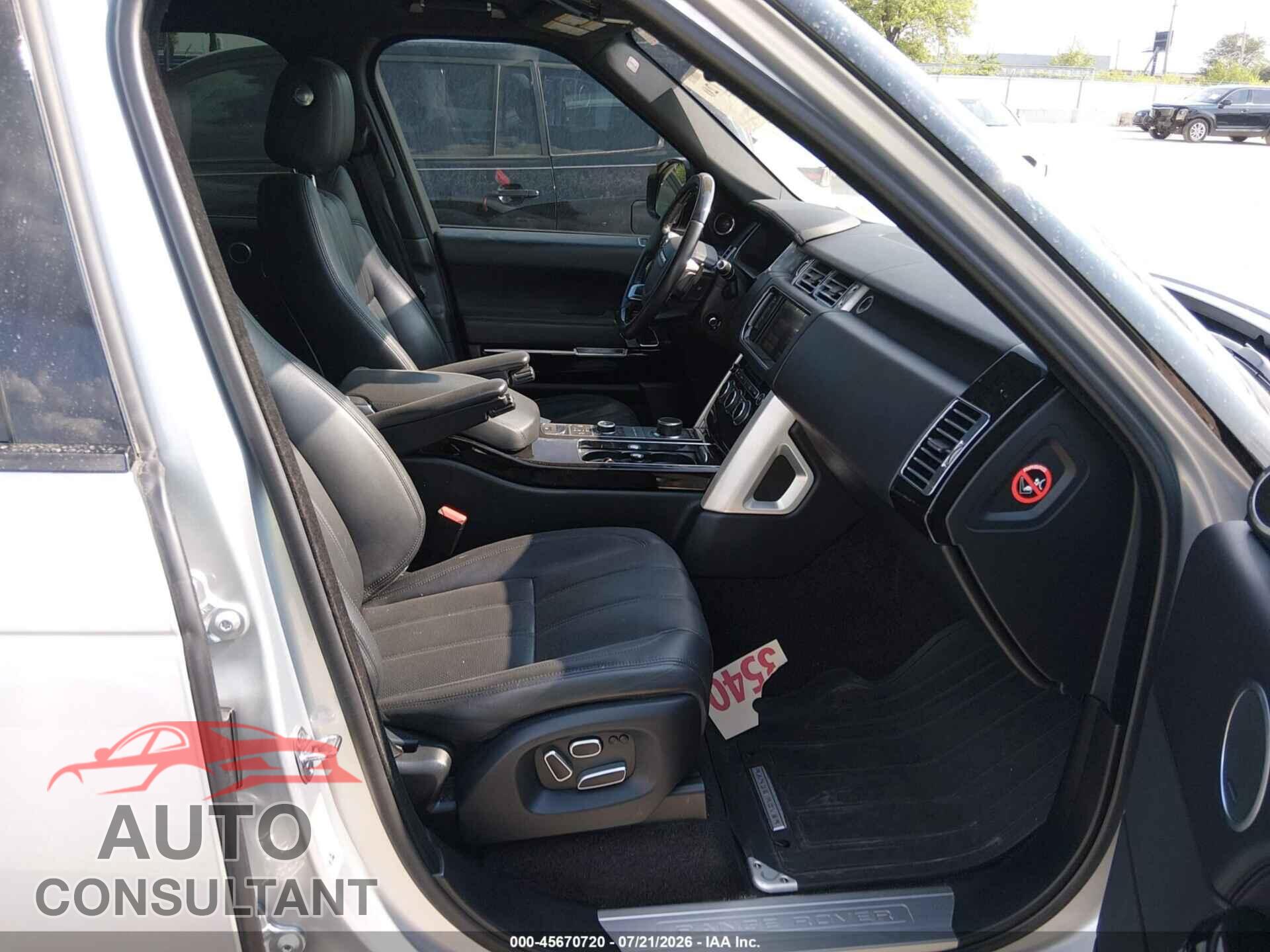 LAND ROVER RANGE ROVER 2013 - SALGS2EF3DA114441