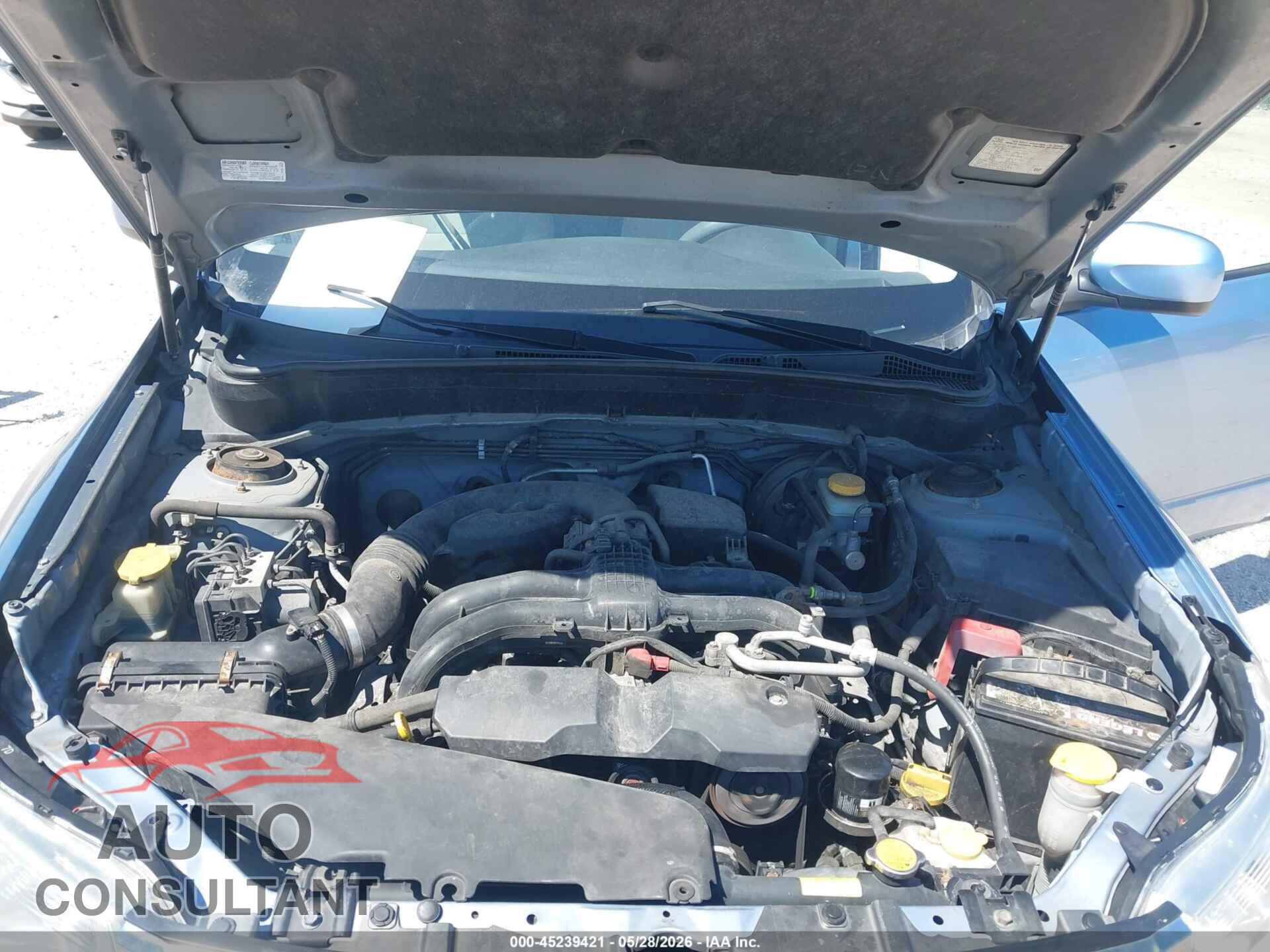 SUBARU FORESTER 2012 - JF2SHBDC2CH452685