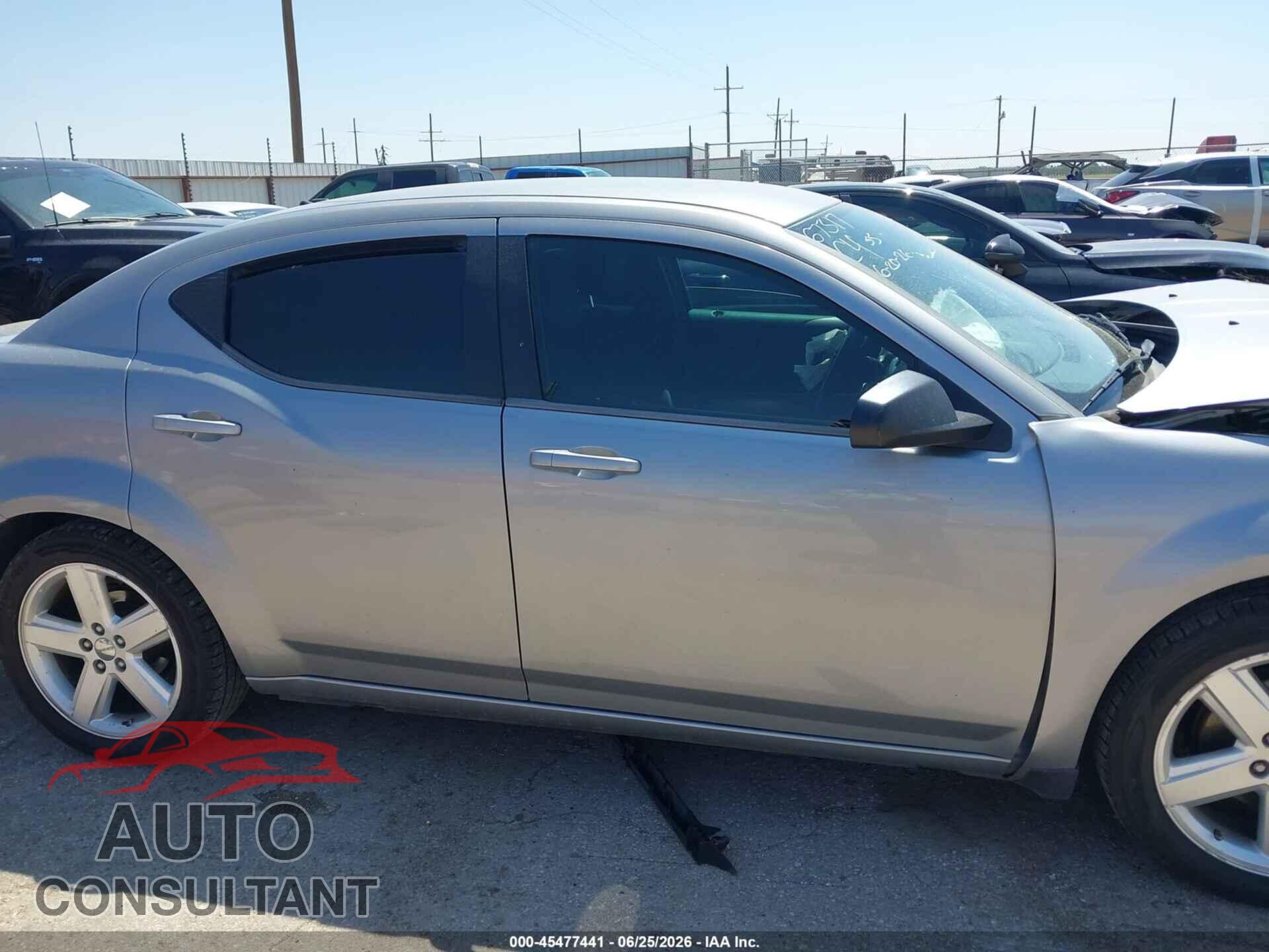 DODGE AVENGER 2013 - 1C3CDZAB0DN530701
