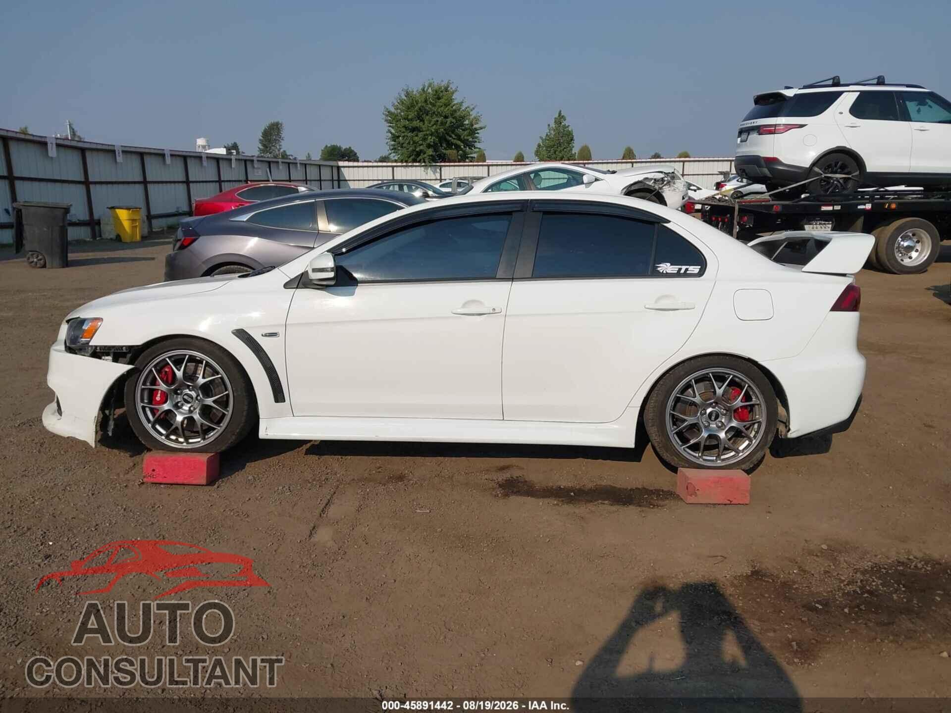 MITSUBISHI LANCER EVOLUTION 2015 - JA32W8FV2FU603959