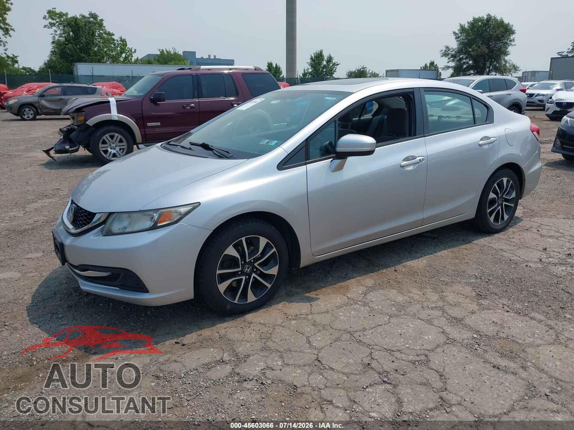 HONDA CIVIC 2014 - 19XFB2F84EE220401