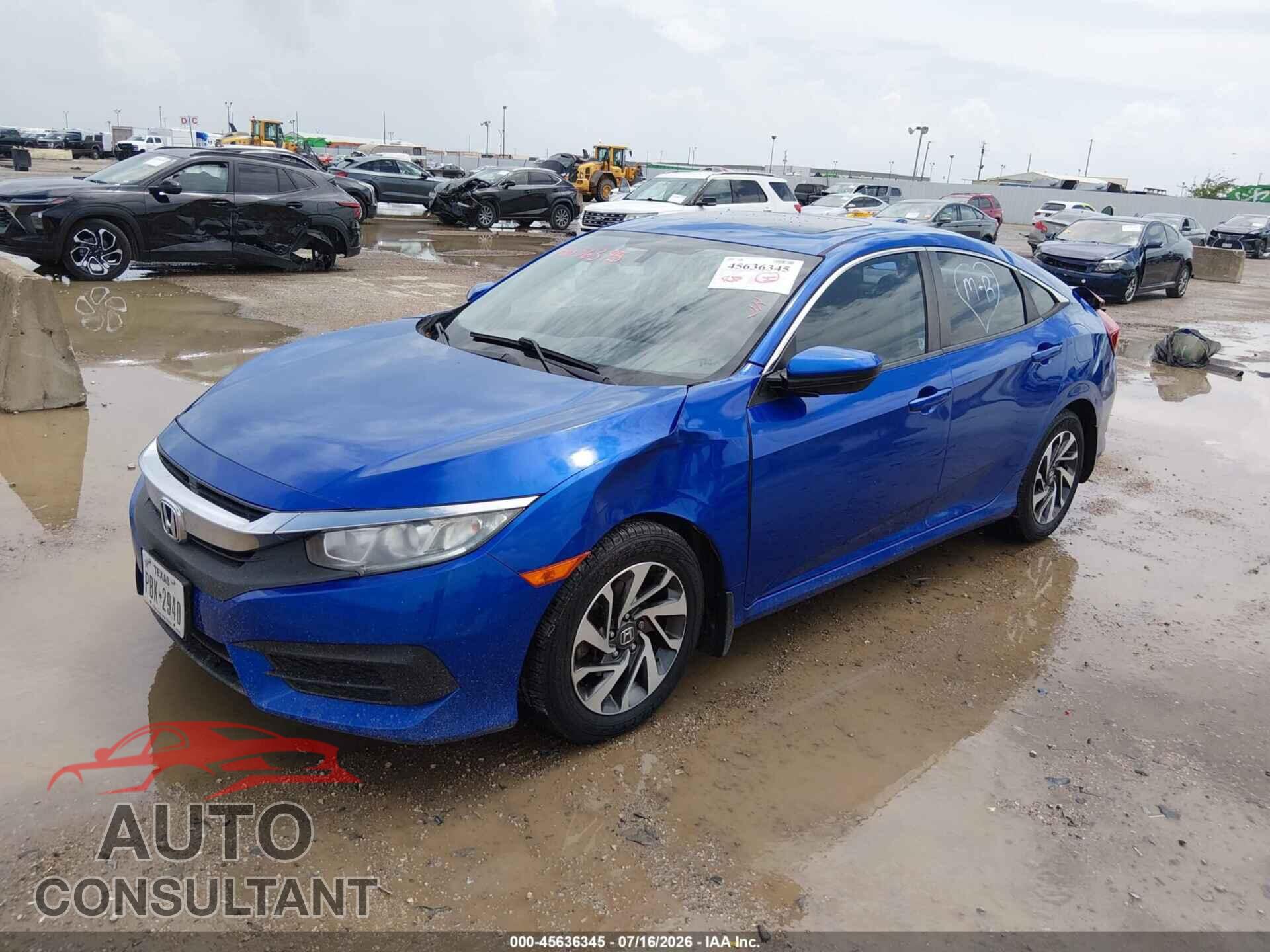 HONDA CIVIC 2017 - 19XFC2F70HE055701