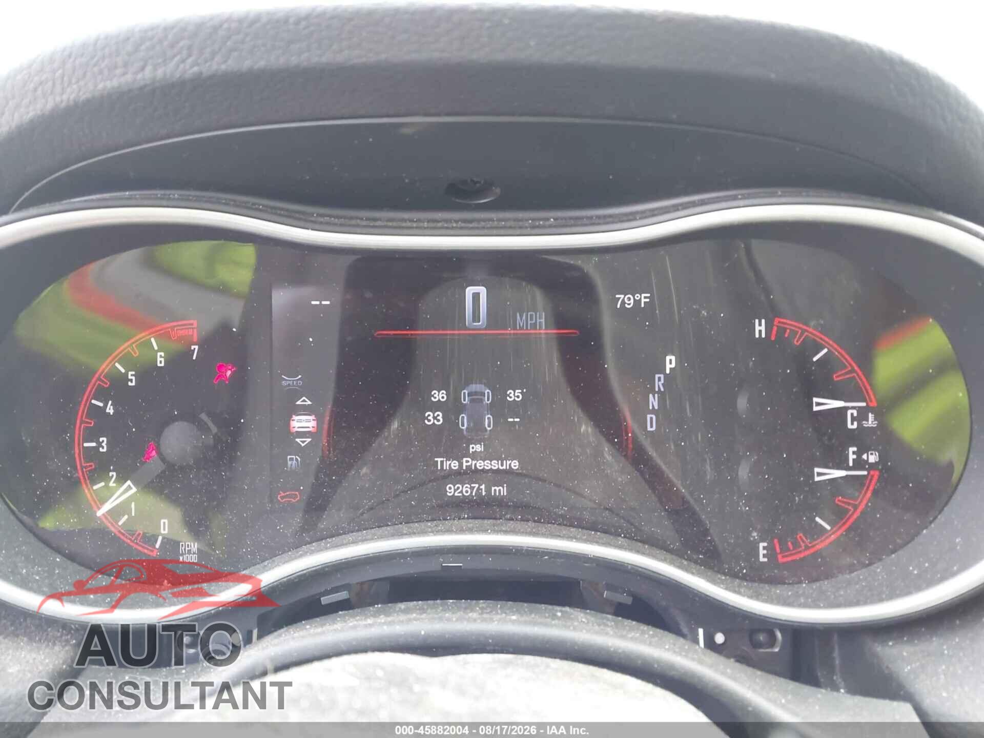 DODGE DURANGO 2019 - 1C4RDJAG8KC848464