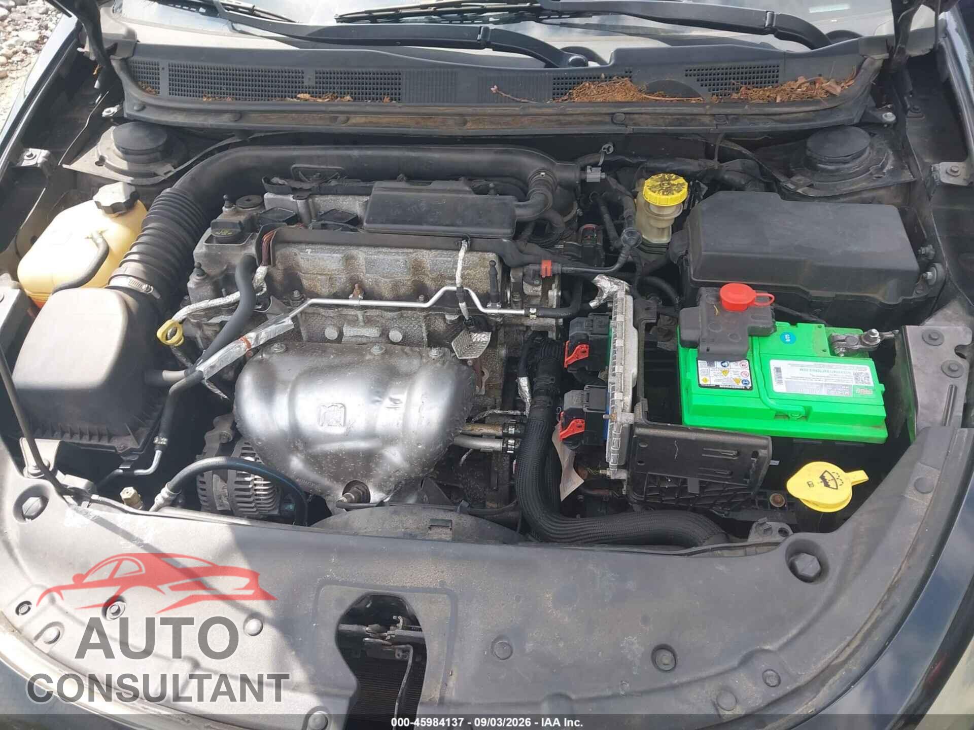 DODGE DART 2015 - 1C3CDFBB0FD265736
