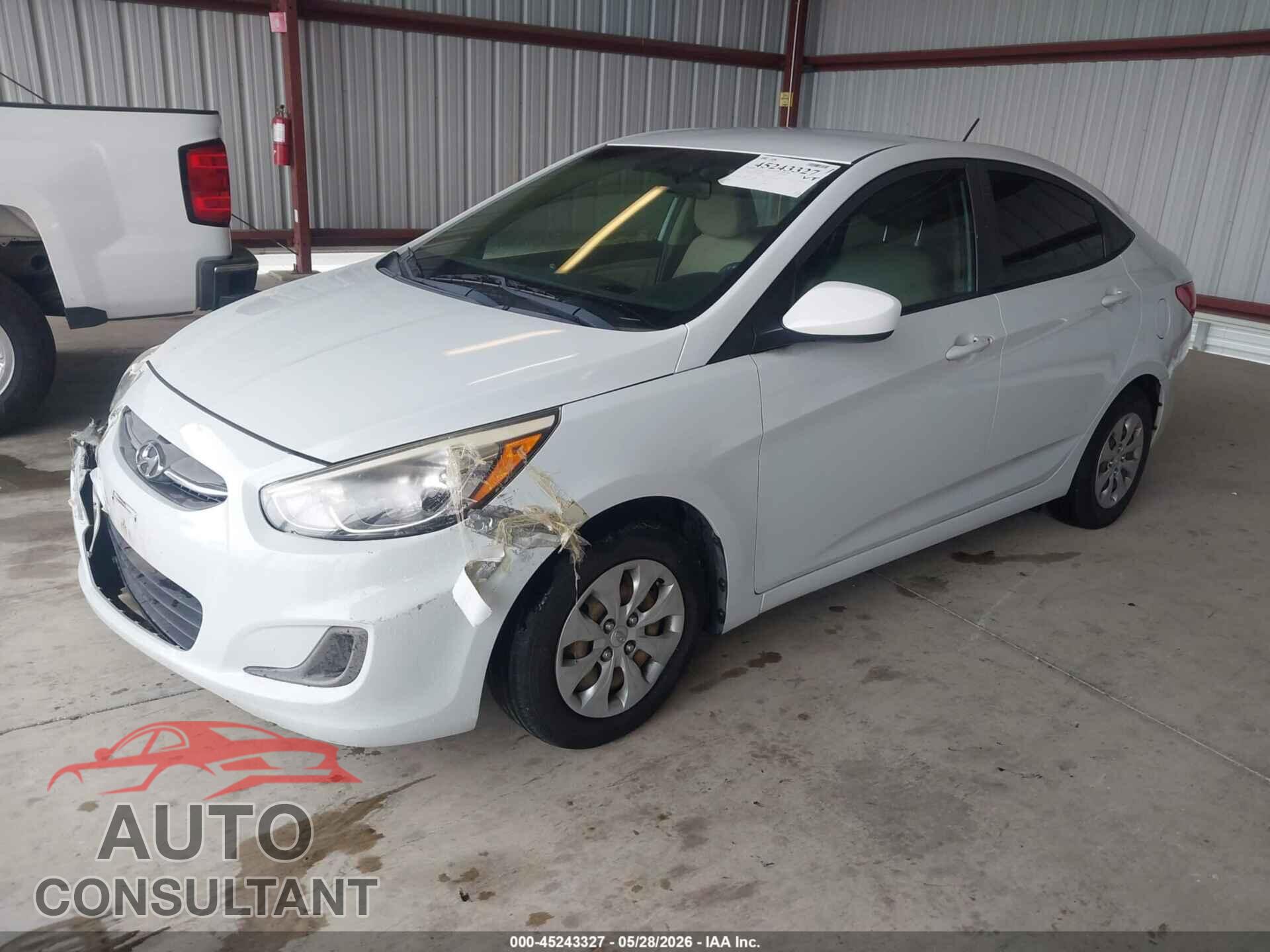 HYUNDAI ACCENT 2017 - KMHCT4AE7HU377933