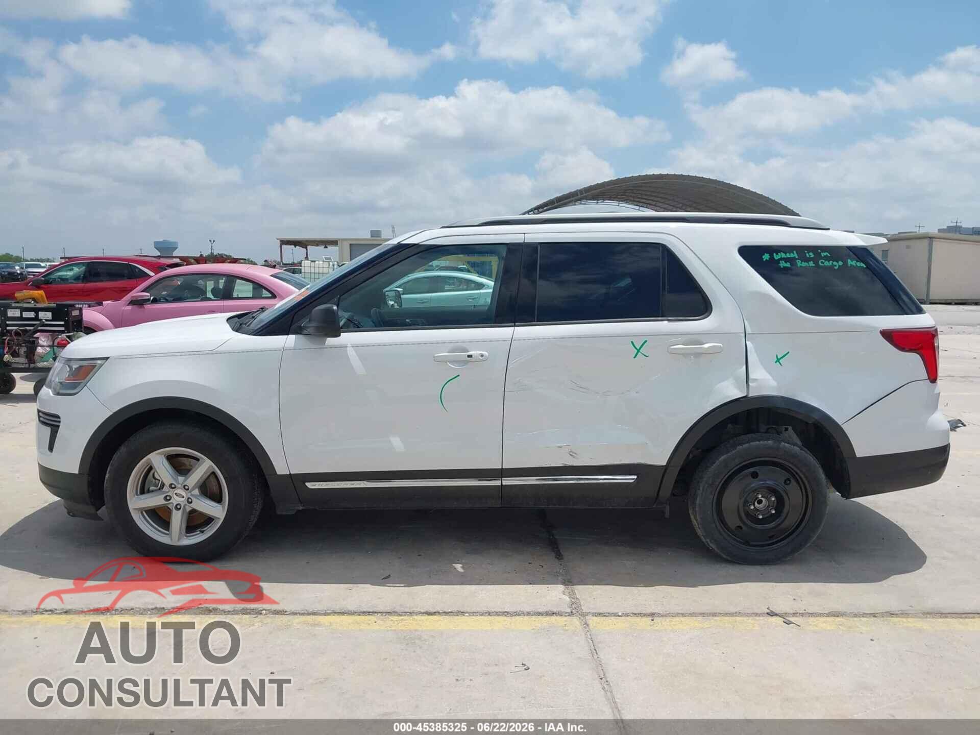 FORD EXPLORER 2018 - 1FM5K7D89JGA35536