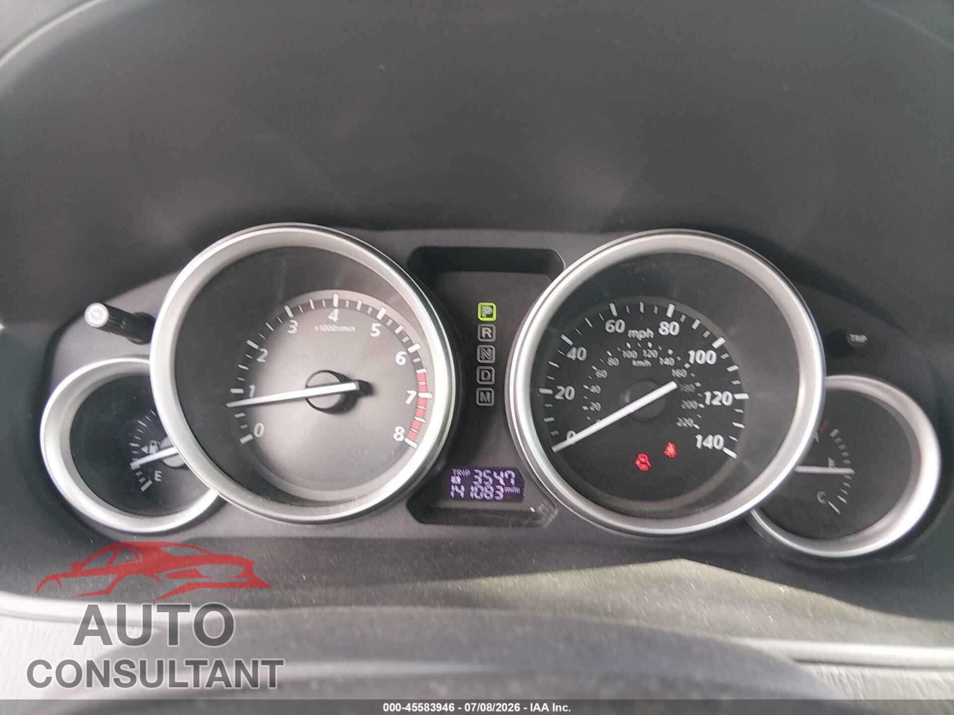 MAZDA CX-9 2015 - JM3TB3CV2F0466092