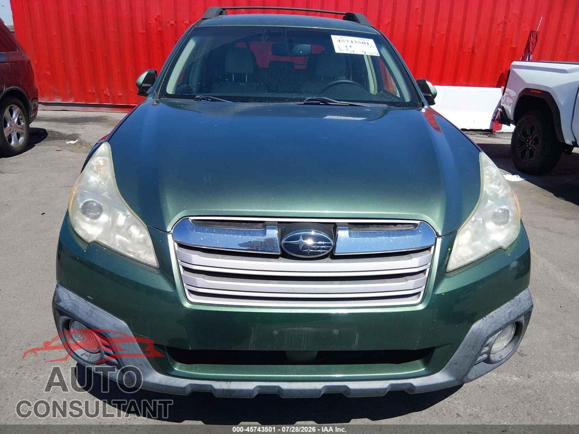SUBARU OUTBACK 2013 - 4S4BRBCC8D3223712