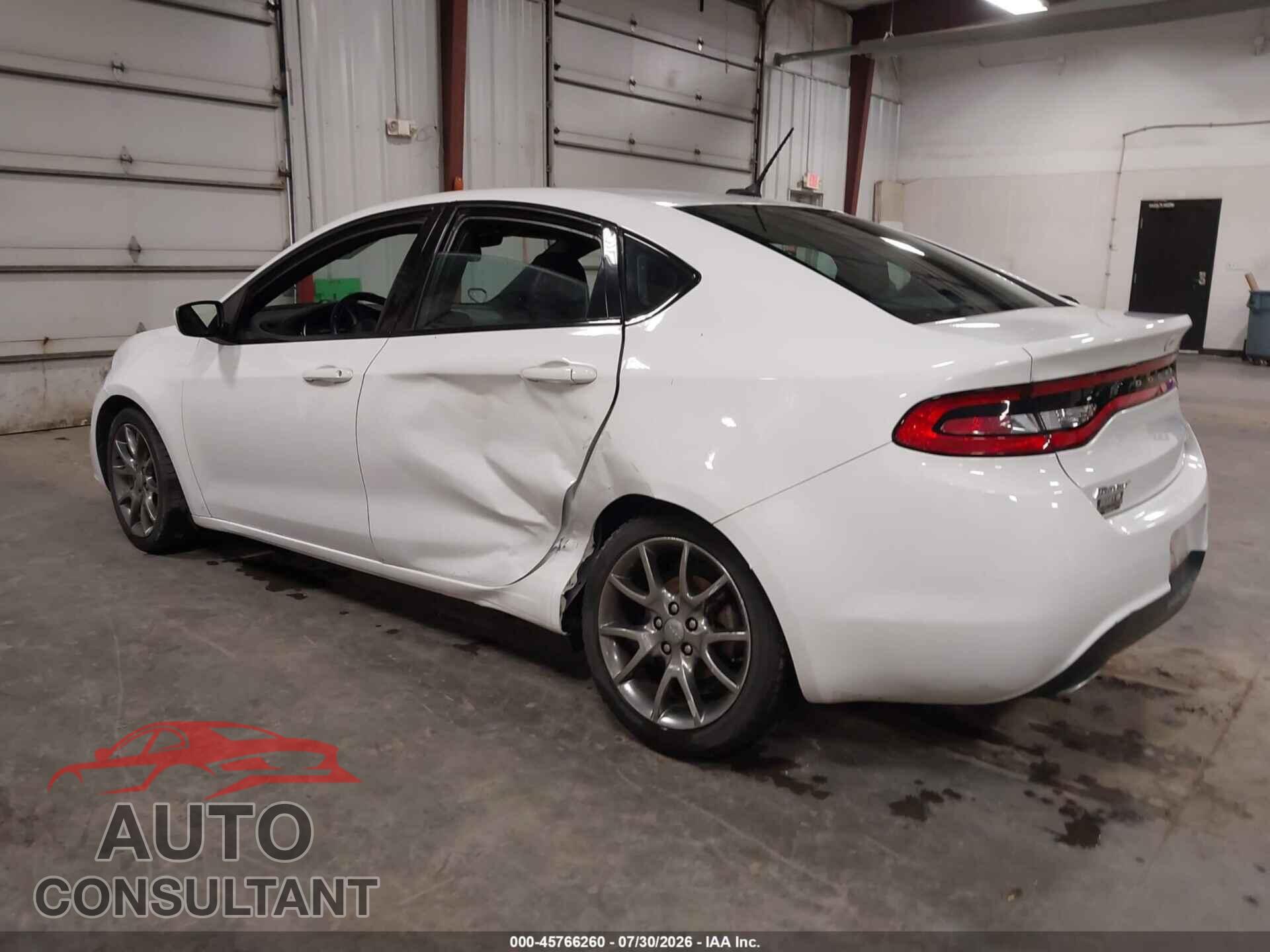 DODGE DART 2015 - 1C3CDFBB9FD201016