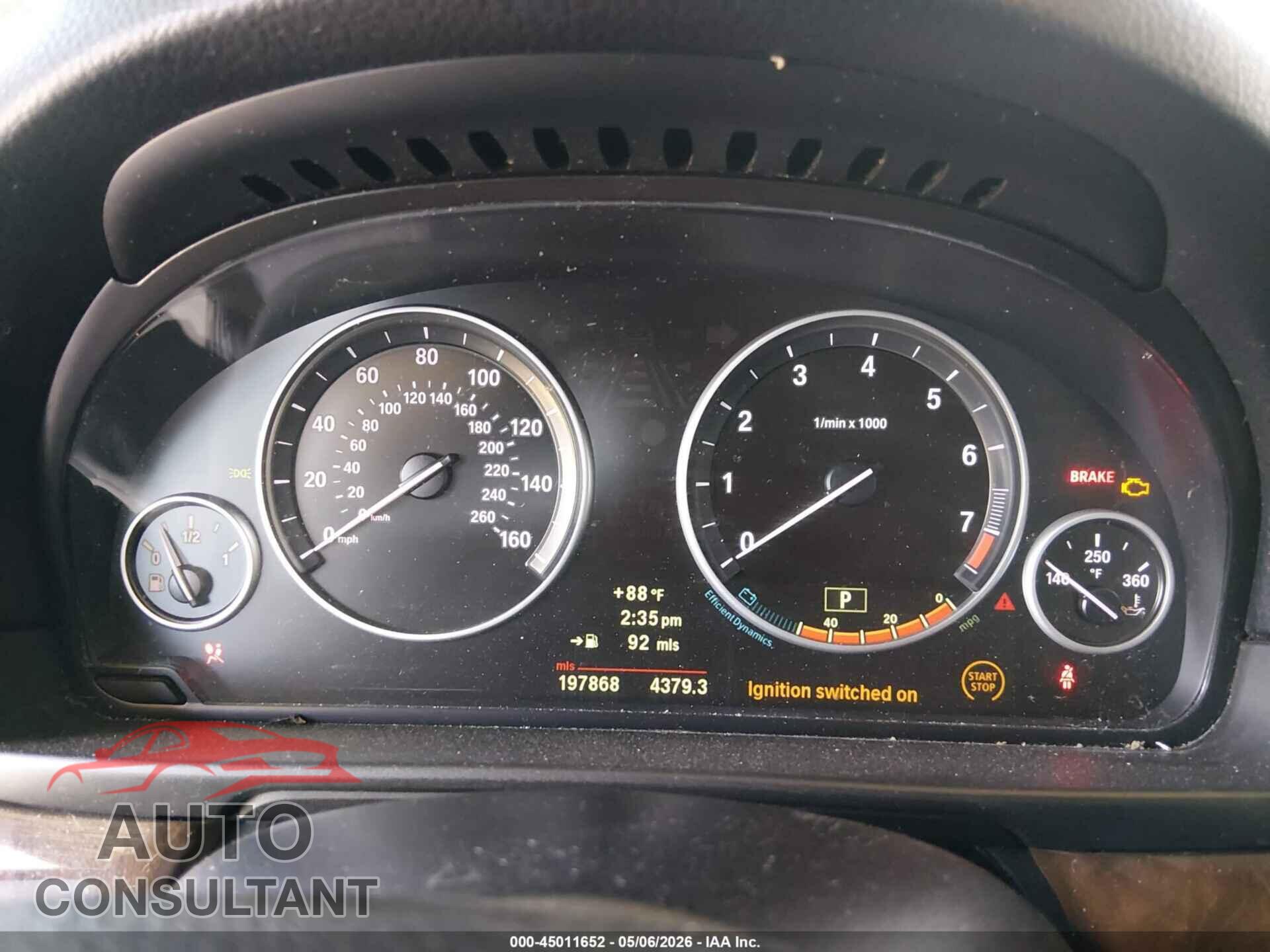 BMW 528I 2012 - WBAXG5C52CDW85367
