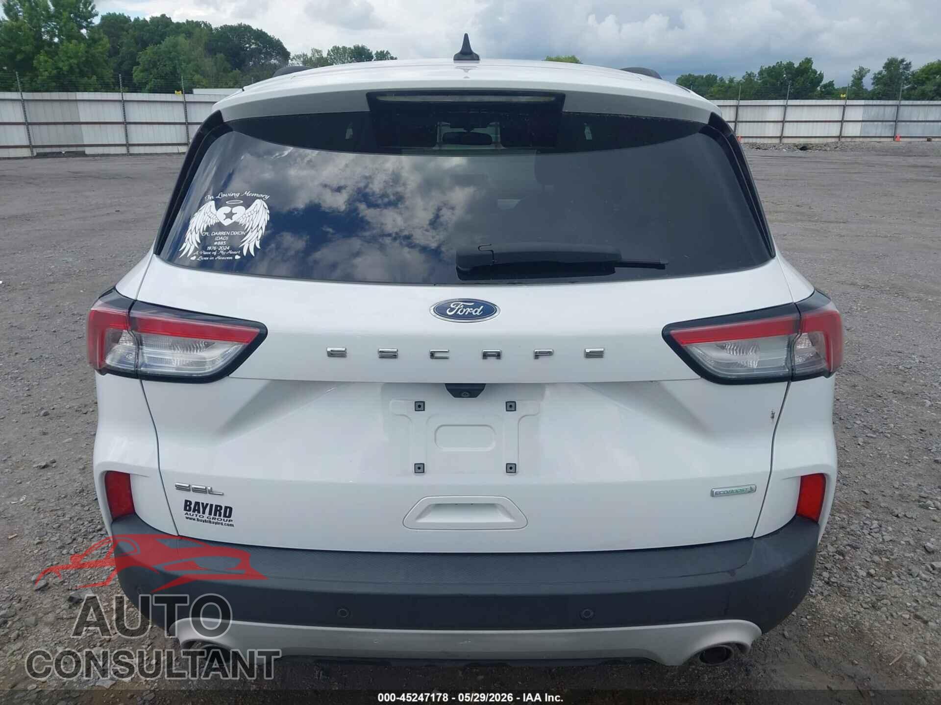 FORD ESCAPE 2020 - 1FMCU0H62LUA80811