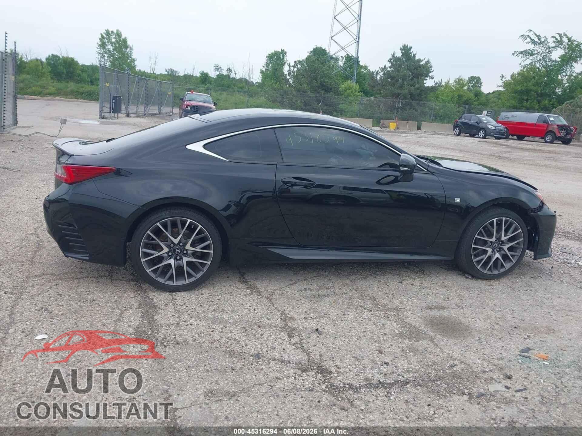 LEXUS RC 350 2015 - JTHSE5BC9F5003052