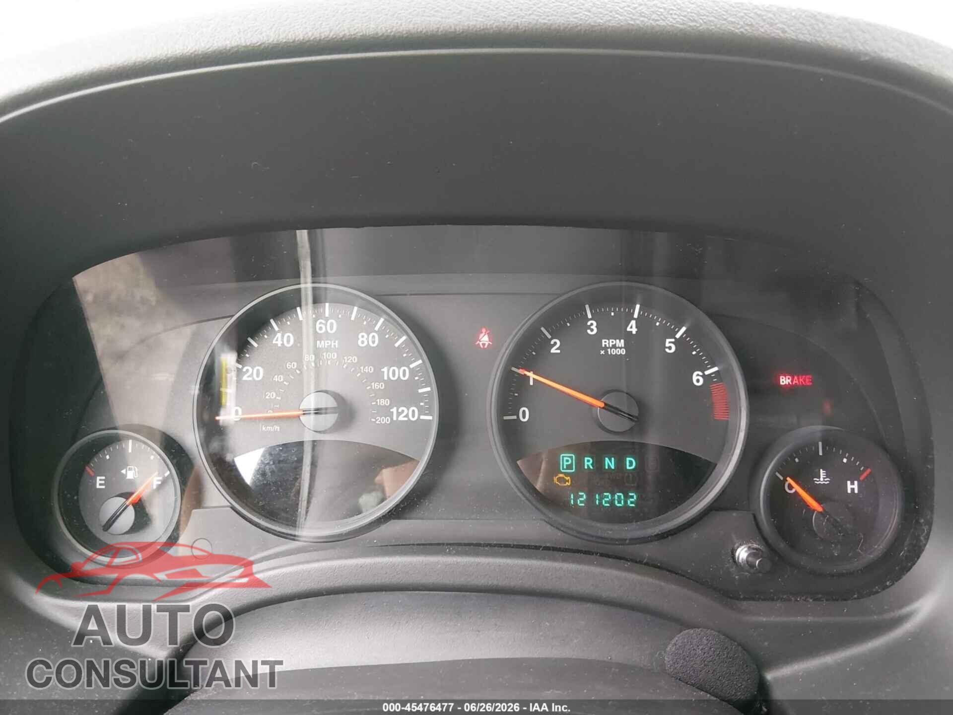 JEEP COMPASS 2012 - 1C4NJCBB2CD513623