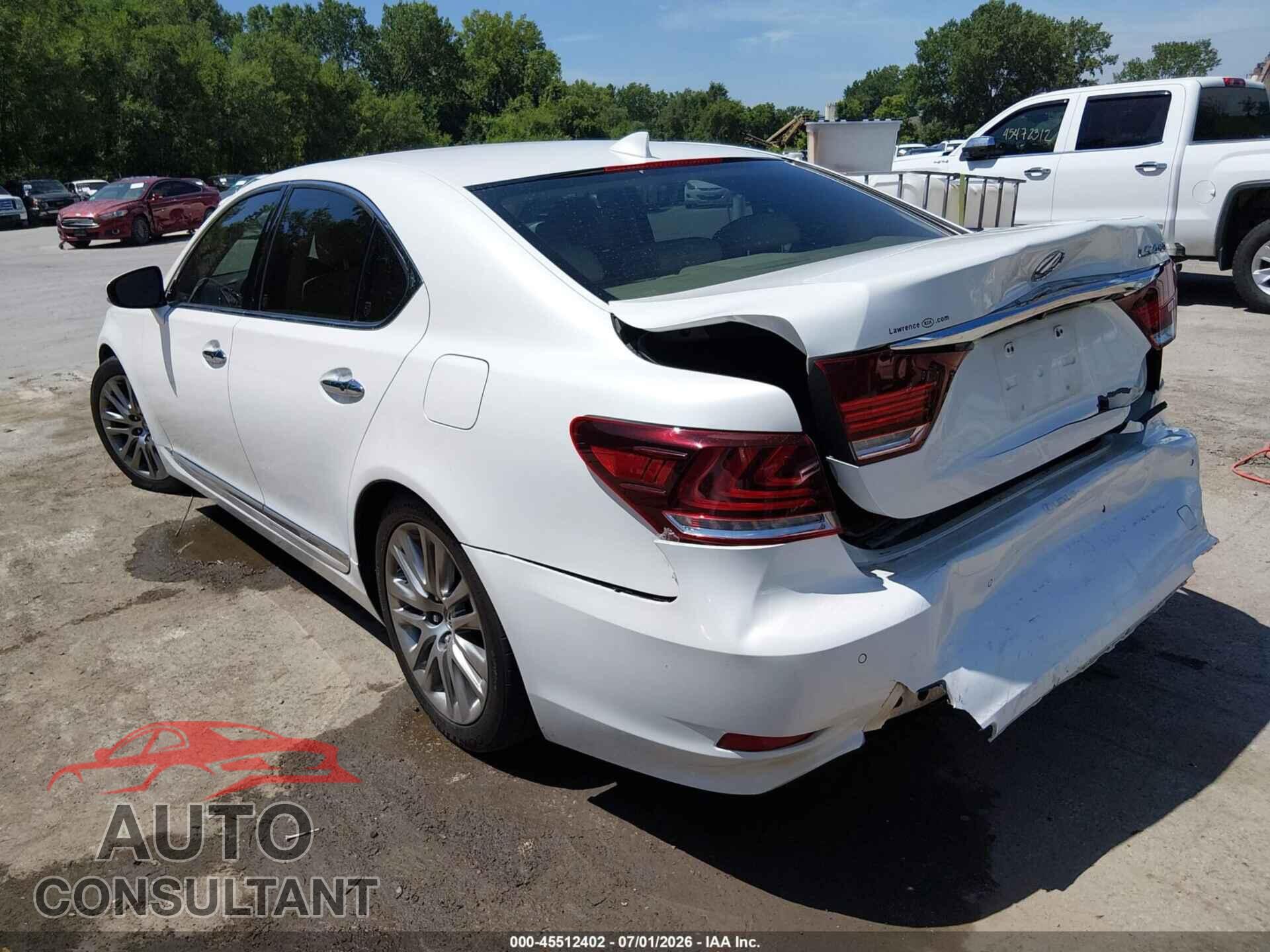 LEXUS LS 460 2014 - JTHBL5EF4E5128003