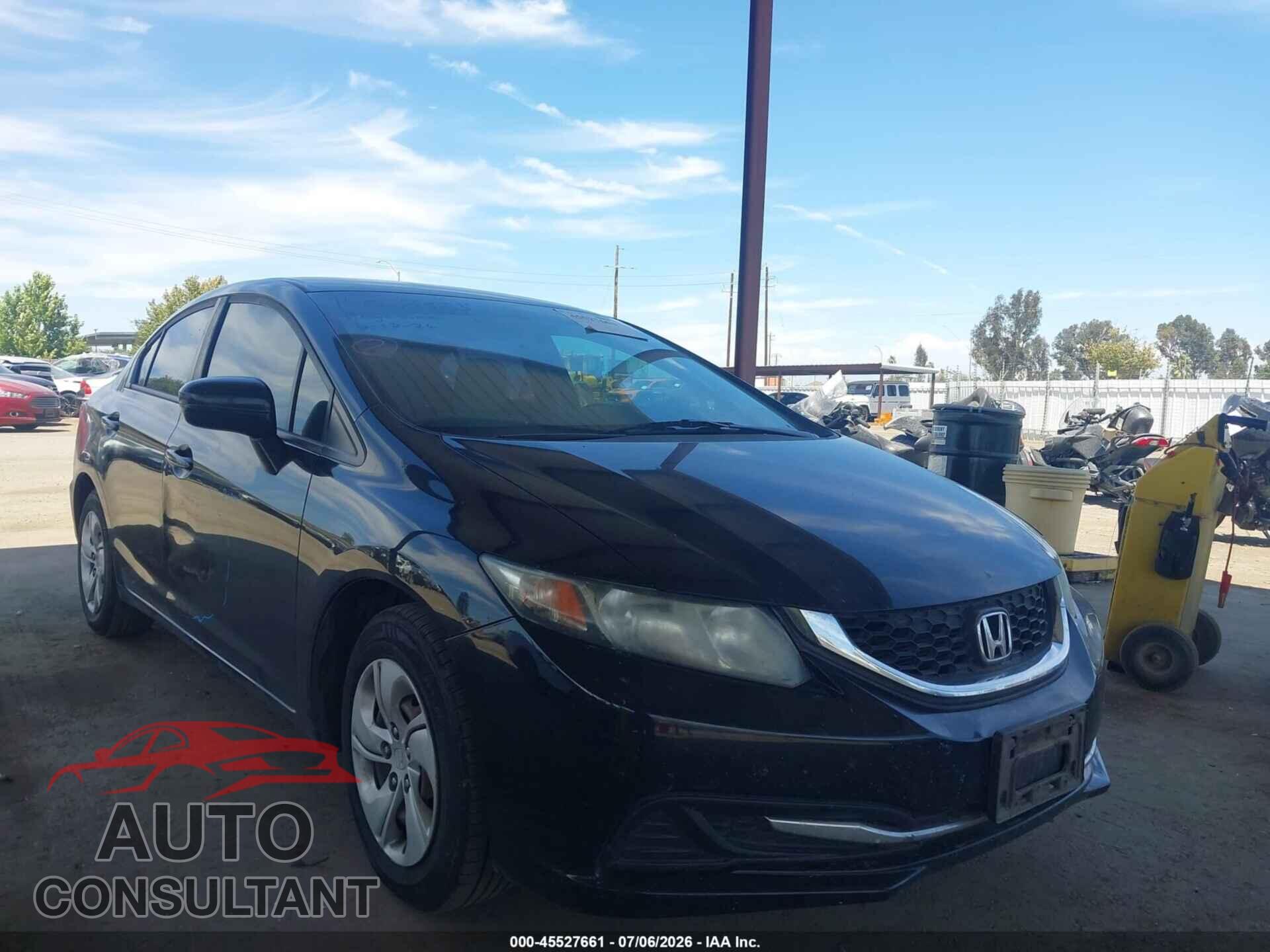 HONDA CIVIC 2014 - 19XFB2F5XEE229139