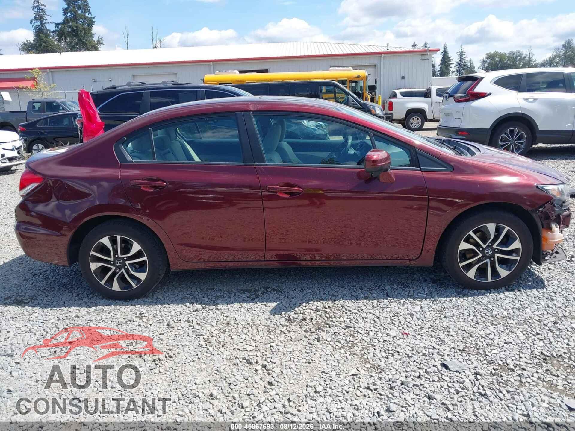 HONDA CIVIC 2014 - 19XFB2F85EE249227