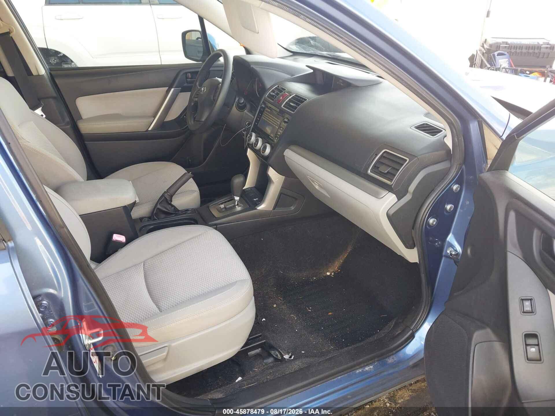 SUBARU FORESTER 2016 - JS2SJADC8GH486912