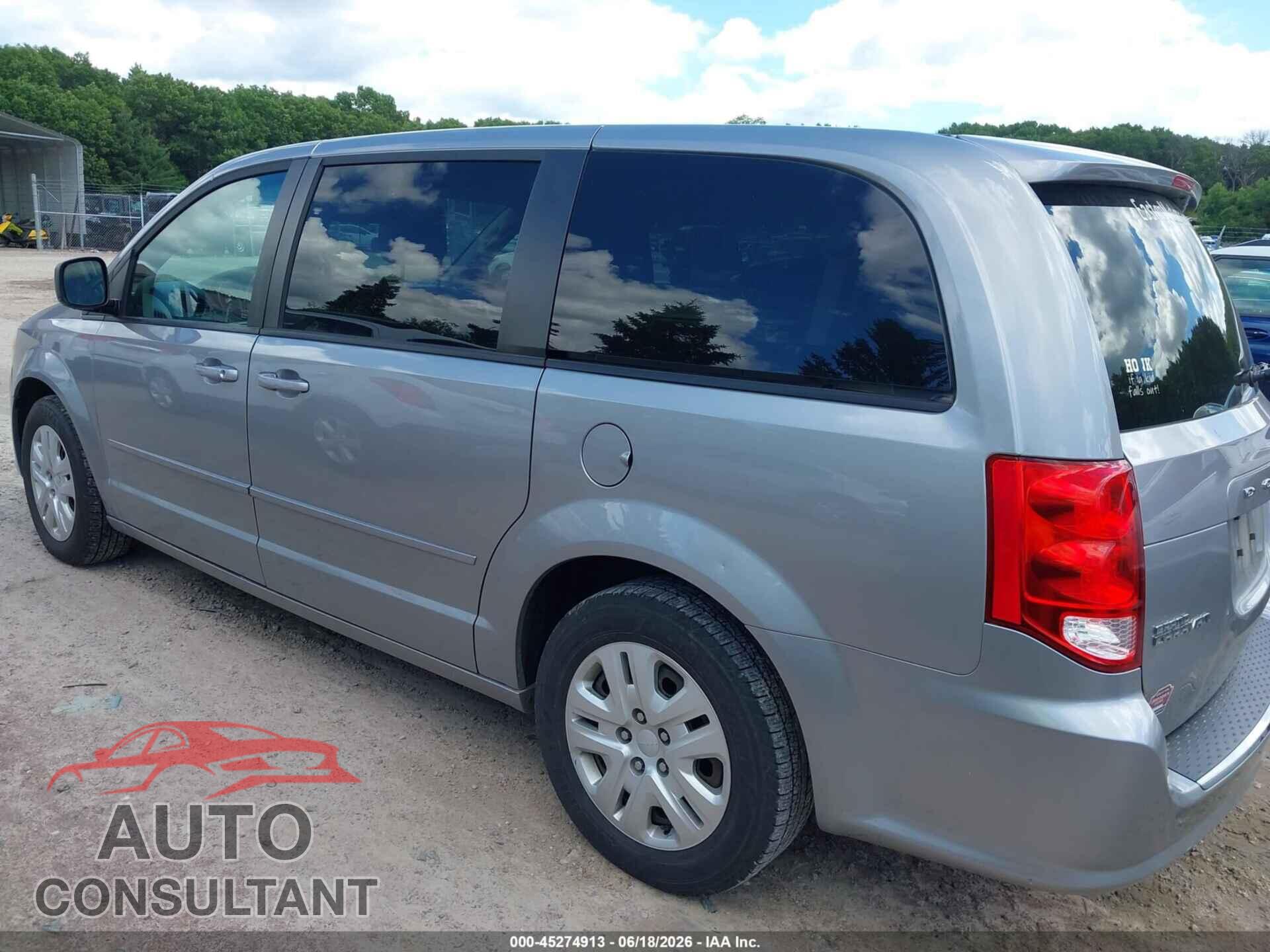 DODGE GRAND CARAVAN 2016 - 2C4RDGBGXGR143214